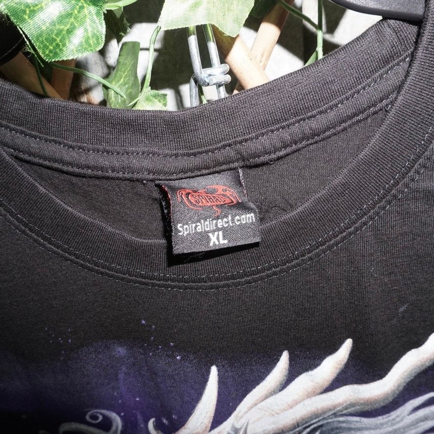 Vintage XL - Vintage Y2K big jumbo dragon flowers Japan 00s t-shirt Size US XL / EU 56 / 4 - 3 Thumbnail
