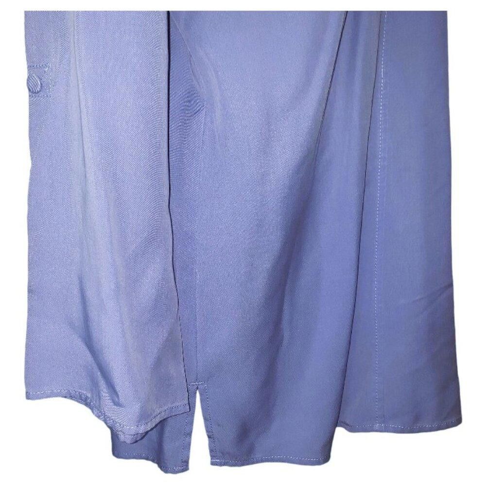 Designer CT1409 Soft Surrounding Sky Blue Ladies V-neck Tunic M Size M / US 6-8 / IT 42-44 - 5 Thumbnail