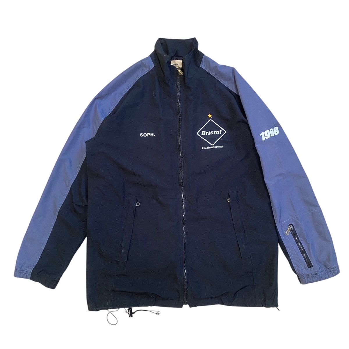 F.C. Real Bristol × Sophnet. × Vintage 💥VTG SOPH. BRISTOL FC SPORT TRAINER JACKET Size US L / EU 52-54 / 3 - 2 Thumbnail