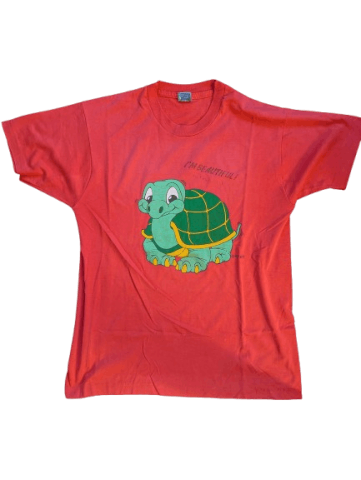 Vintage Vintage 80s/90s Turtle Graphic Tee – Made in USA Size US XL / EU 56 / 4 - 1 Thumbnail