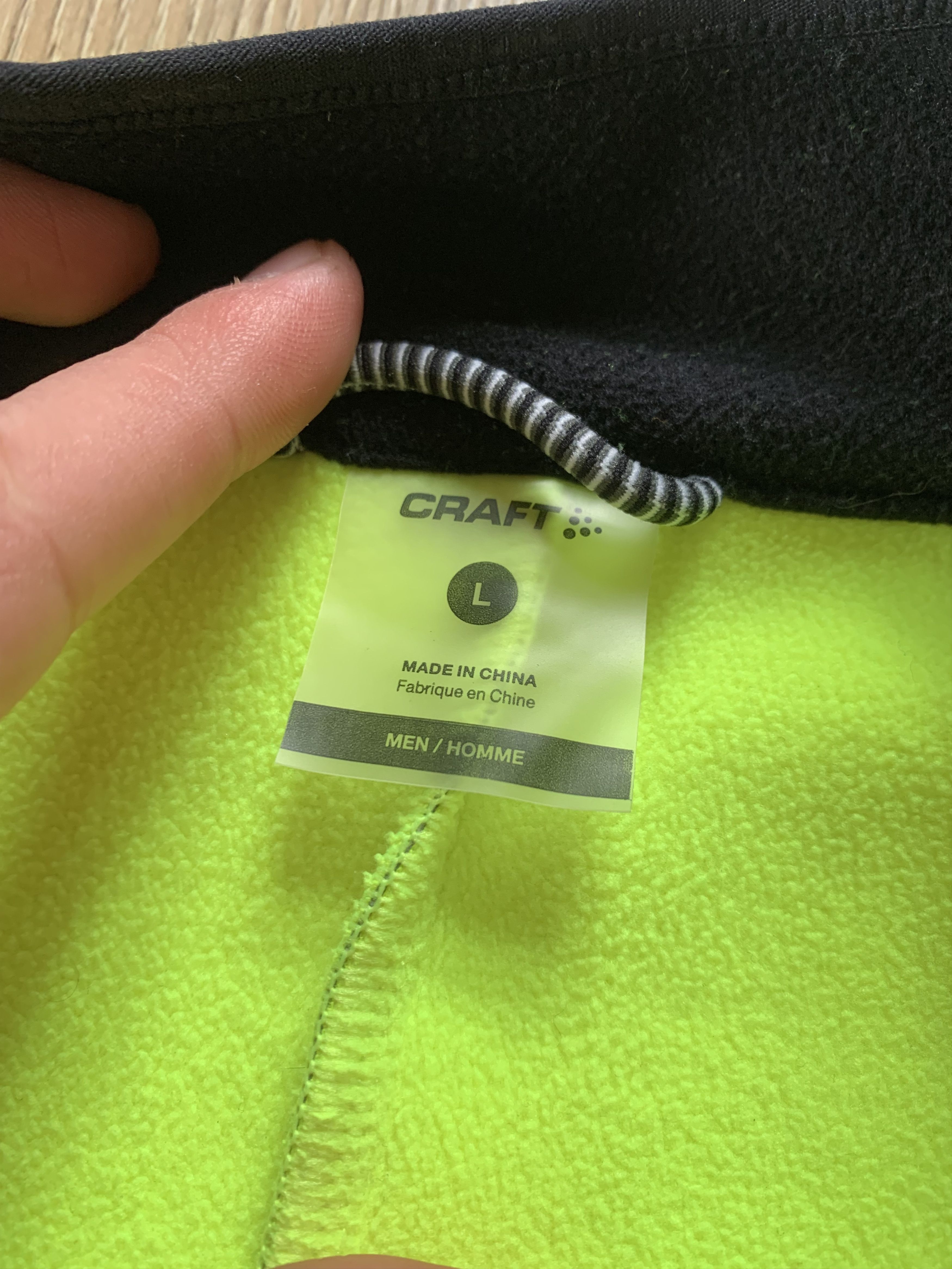 Sports Specialties Craft Men's Winter Membran Fleece Cycling Jacket Size US L / EU 52-54 / 3 - 9 Thumbnail