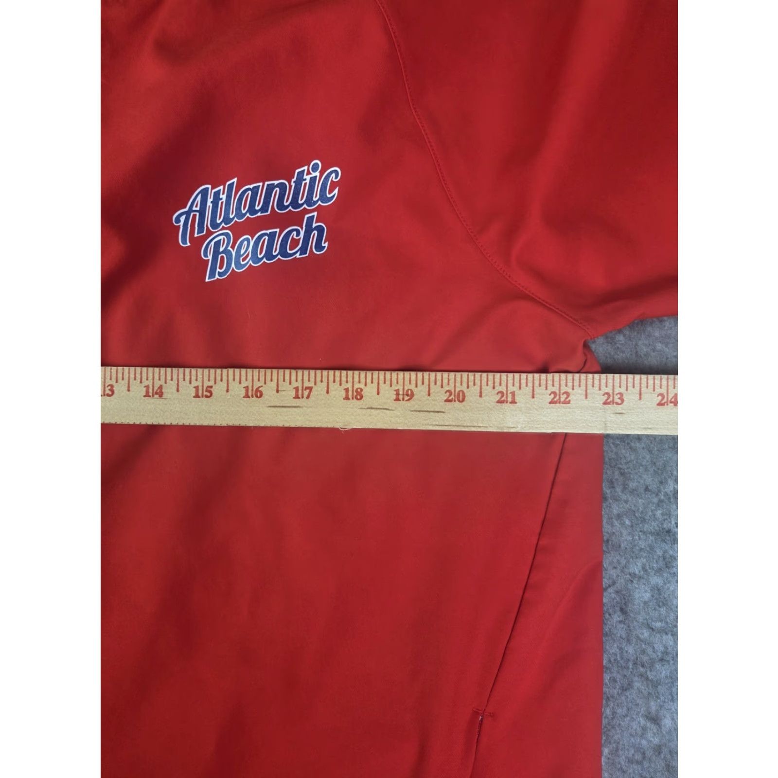 Nike Nike Pullover Jersey Beach Windbreaker Red L Men Size Large Size US L / EU 52-54 / 3 - 6 Thumbnail