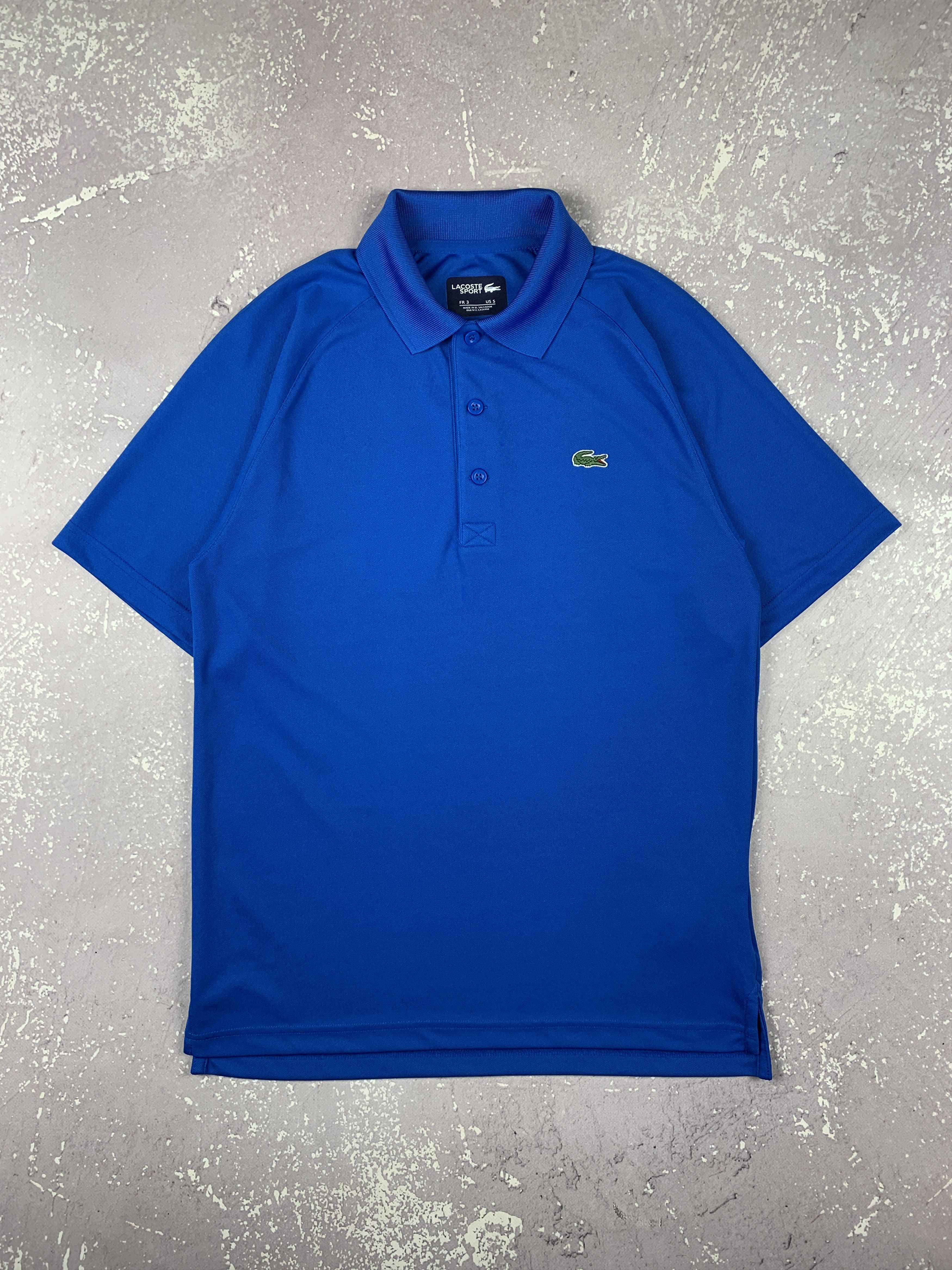 Lacoste Lacoste Sport Polyester Polo Shirt Mens S Blue Size US S / EU 44-46 / 1 - 1 Thumbnail