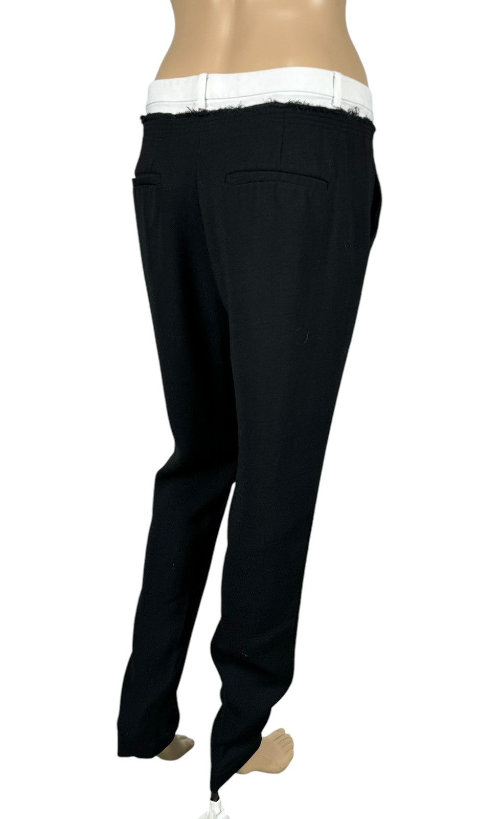 Helmut Lang Helmut Lang Archive Double Waist Pants Wool-Silk size 2 Size 27" / US 4 / IT 40 - 7 Thumbnail