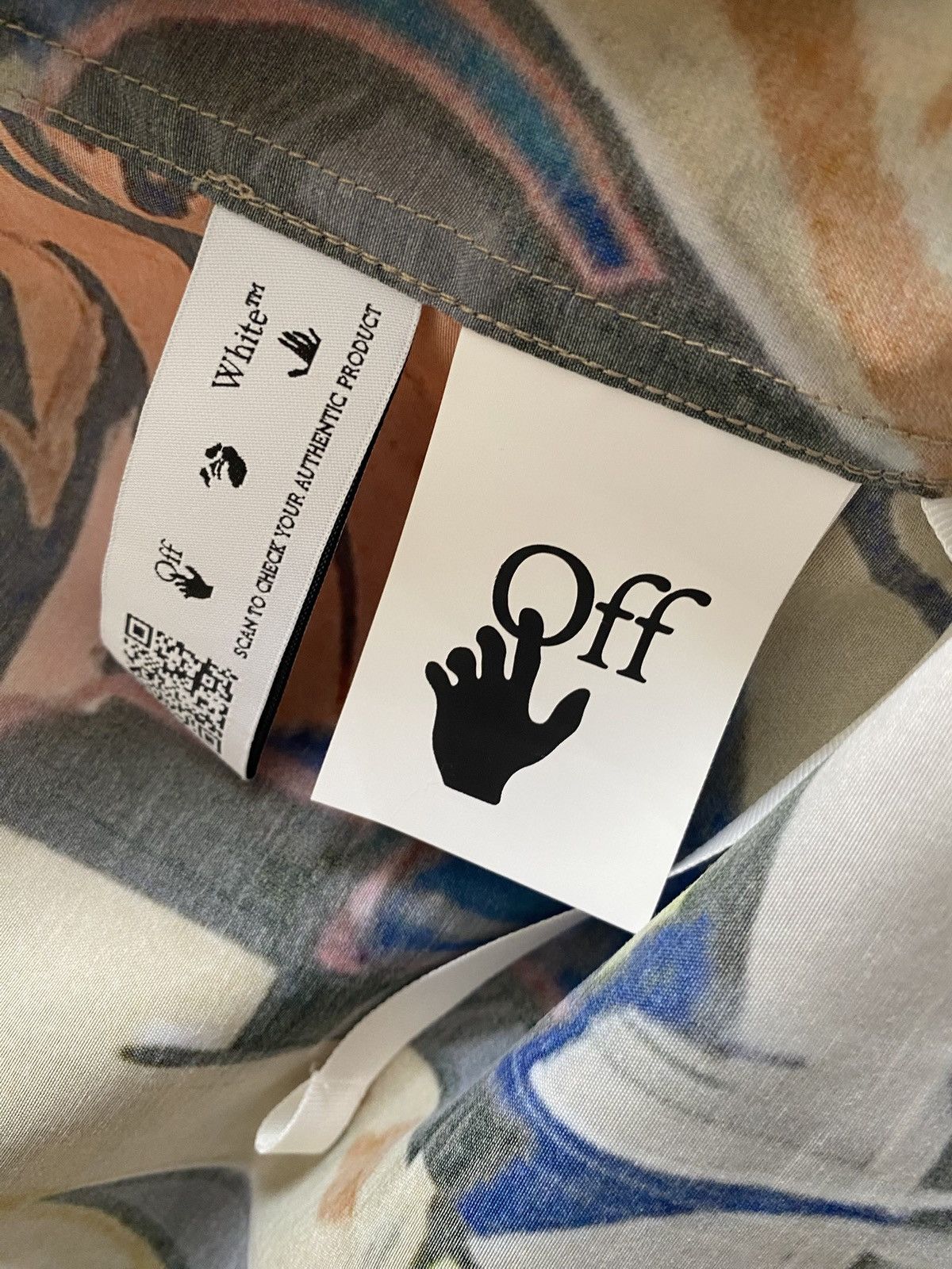 Off-White Off-White Graffiti Shirt Size Medium Size US M / EU 48-50 / 2 - 5 Thumbnail
