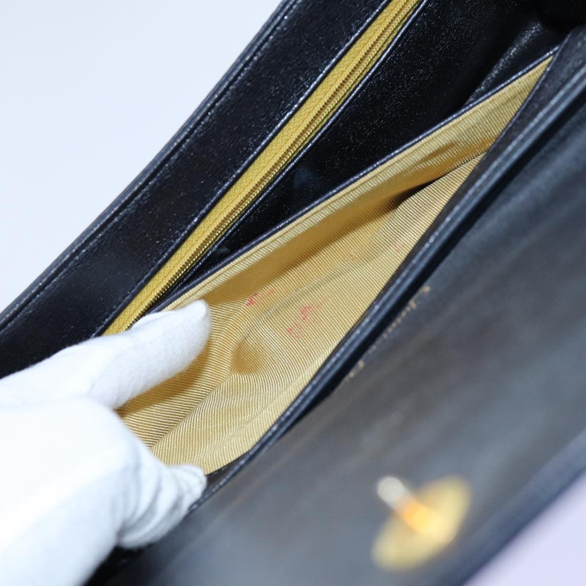 Dior DIOR Shoulder Bag Leather Black Size ONE SIZE - 12 Thumbnail