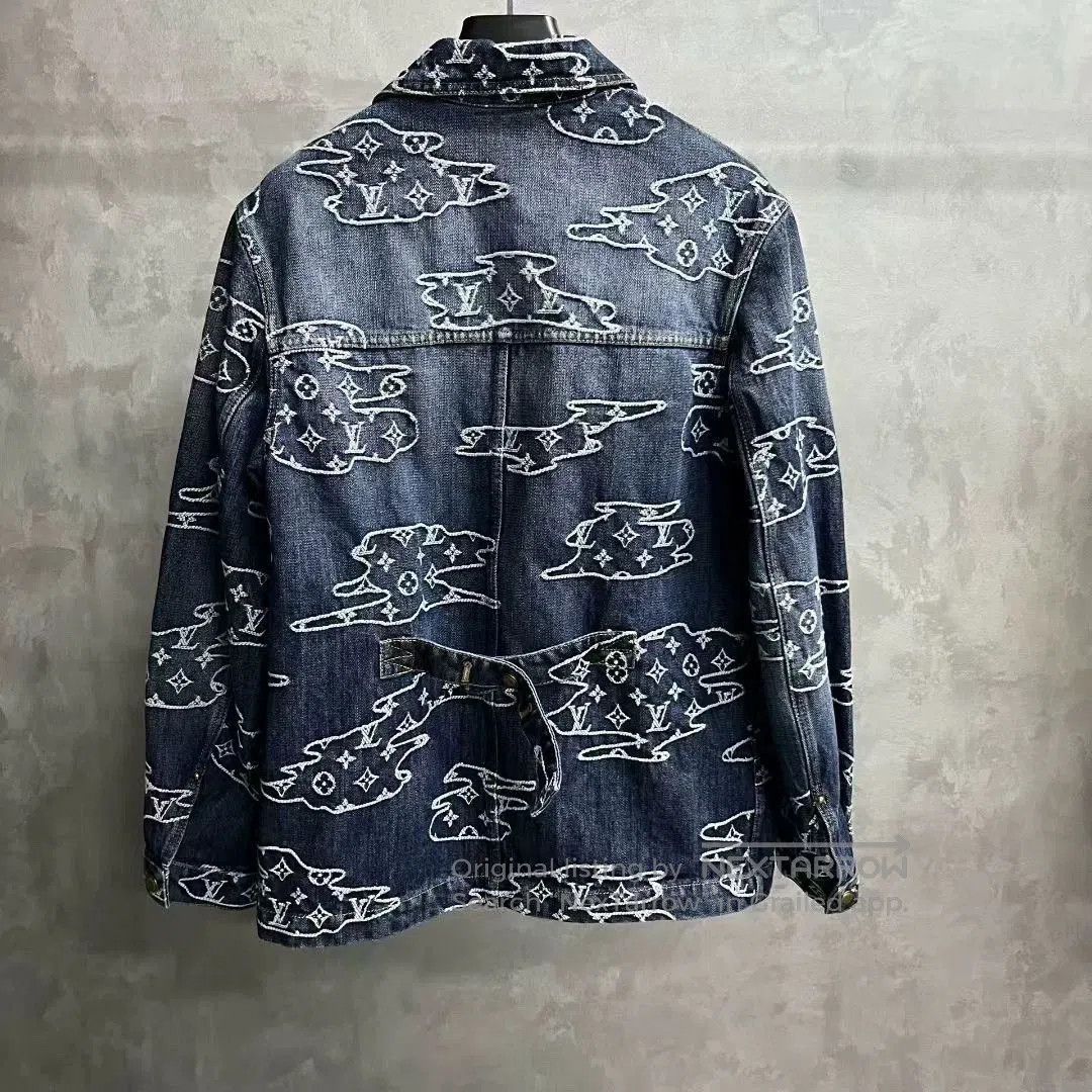 Louis Vuitton louis vuitton cloud denim work jacket. Size US L / EU 52-54 / 3 - 2 Thumbnail