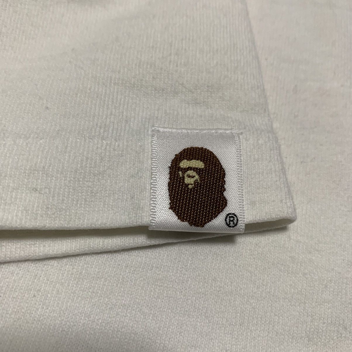 Bape Bape Medium Bape Sta White Tee A Bathing Ape 2009 Size US M / EU 48-50 / 2 - 10 Thumbnail