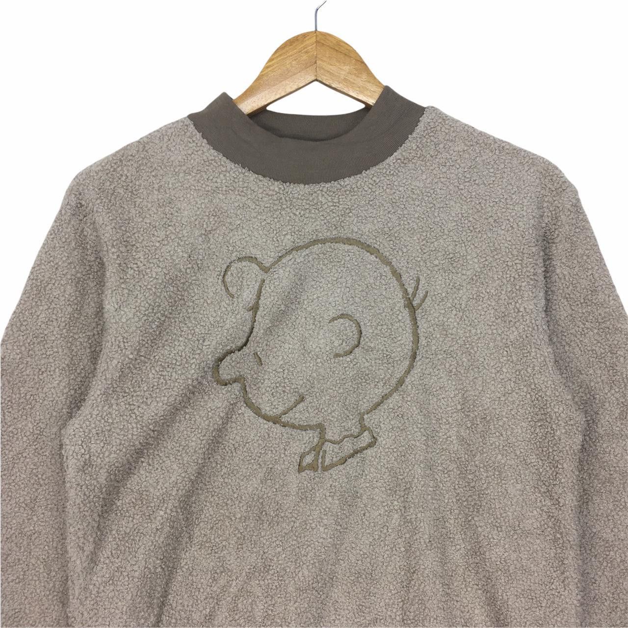 Peanuts Vtg PEANUTS Snoopy Crewneck Fleece sweatshirt Size XS / US 0-2 / IT 36-38 - 2 Thumbnail