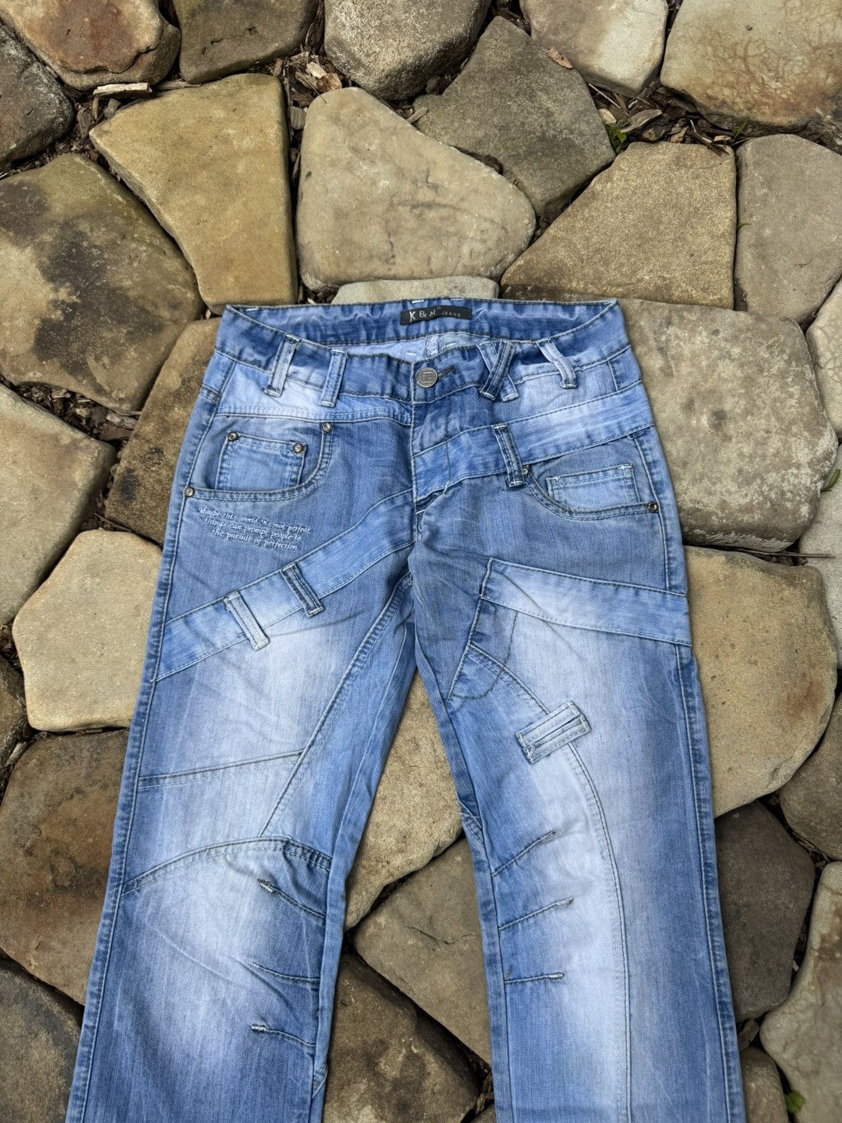 Vintage Vintage Cosmo Lupo Y2k Distressed Pants Size US 30 / EU 46 - 6 Thumbnail