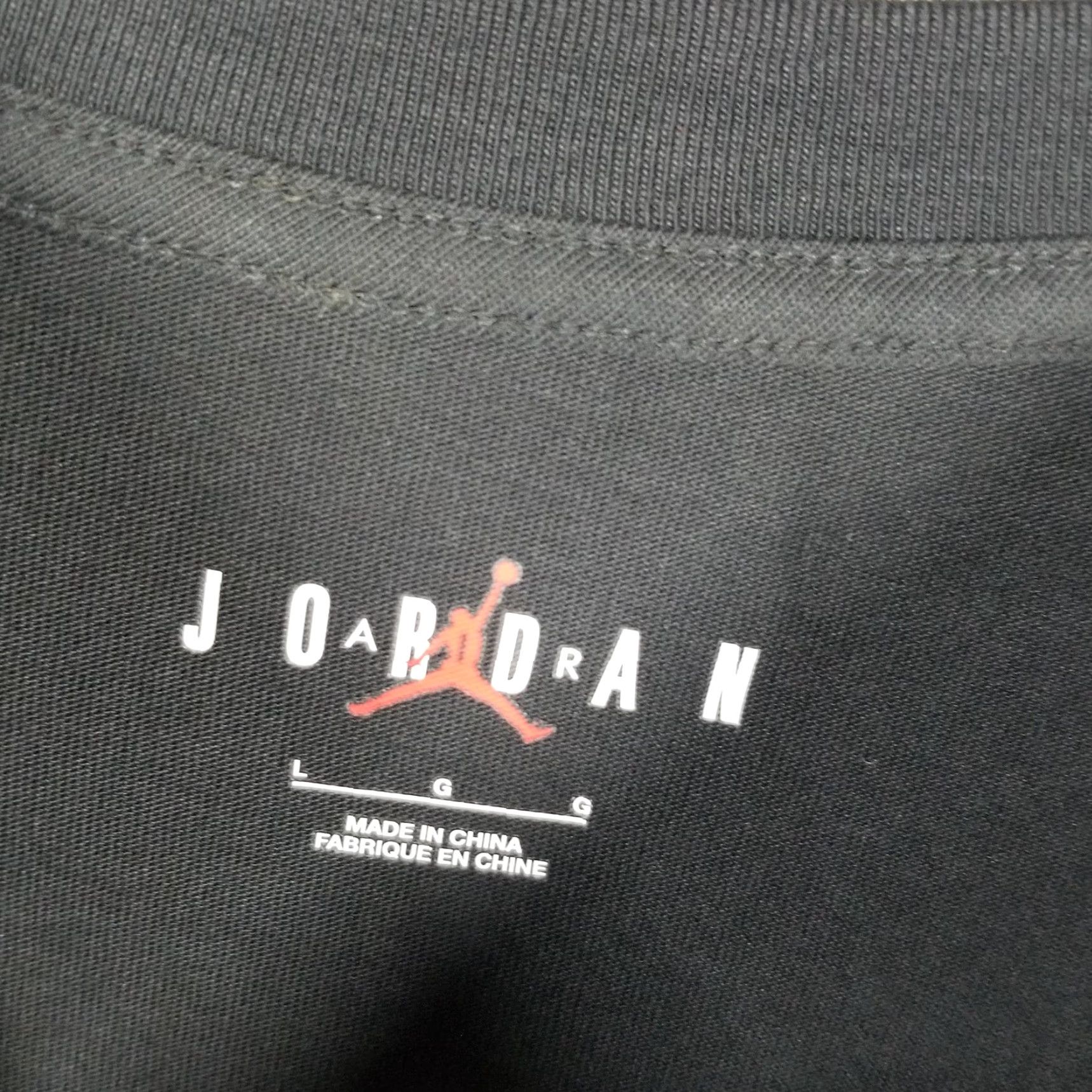 Nike Nike Jordan Flight Graphic Shirt Womens Large Black Jumpman Basketball Tee Size L / US 10 / IT 46 - 4 Thumbnail