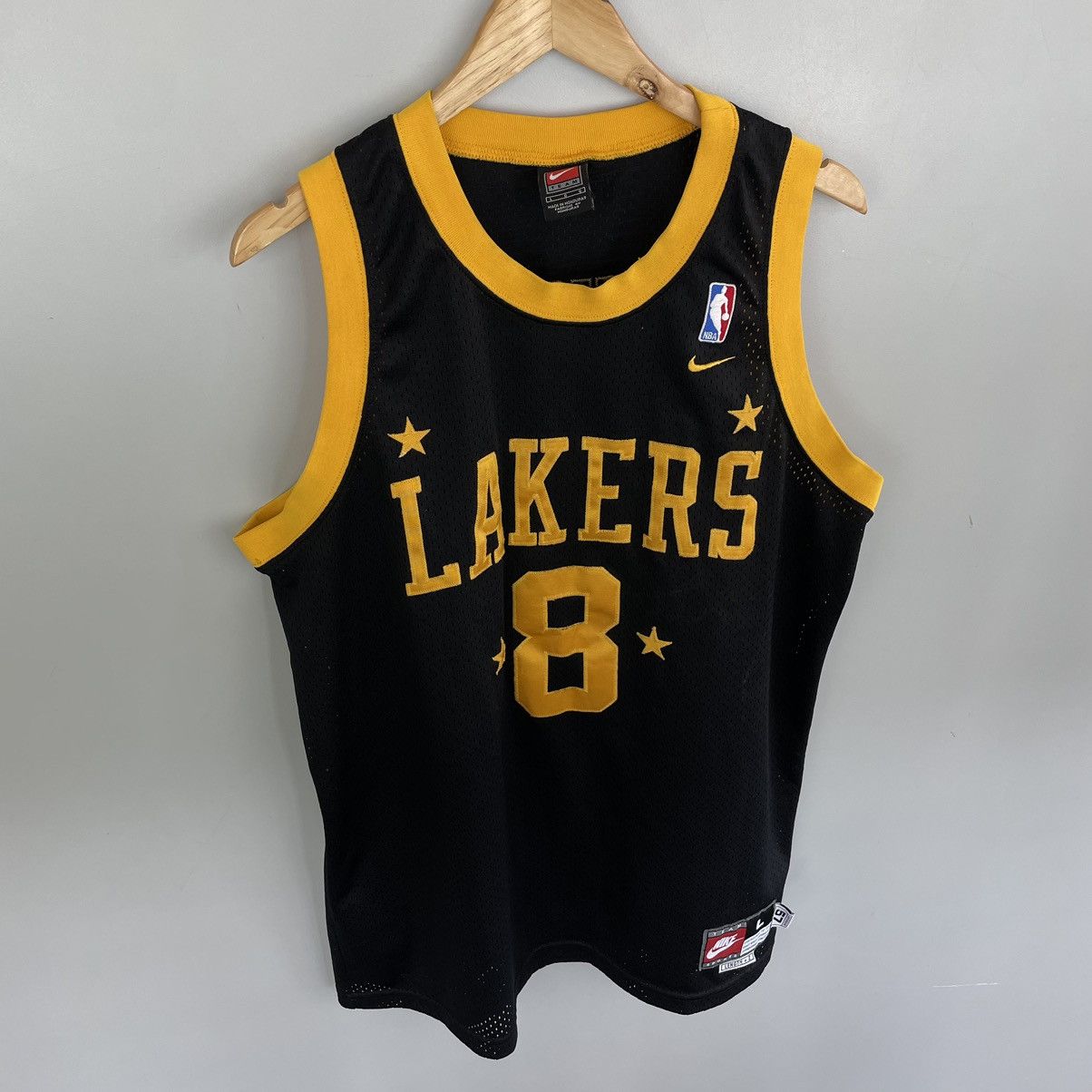 NBA × Nike × Vintage Nike Kobe Bryant LA Lakers Nike Black Mamba jersey Size US L / EU 52-54 / 3 - 2 Thumbnail