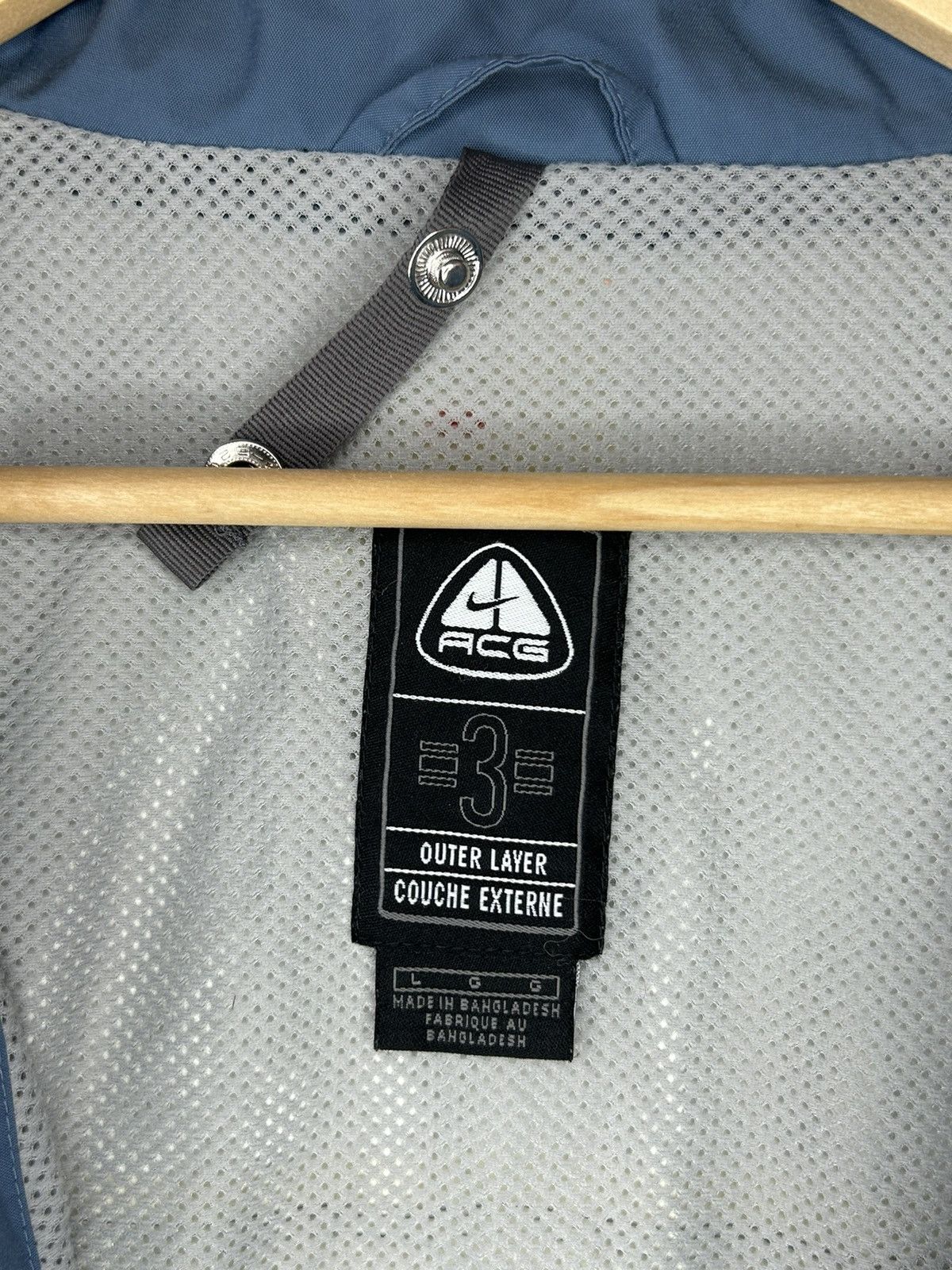Nike ACG Vintage 90s Nike ACG Outer Layer Storm Fit Jacket Size US L / EU 52-54 / 3 - 11 Thumbnail