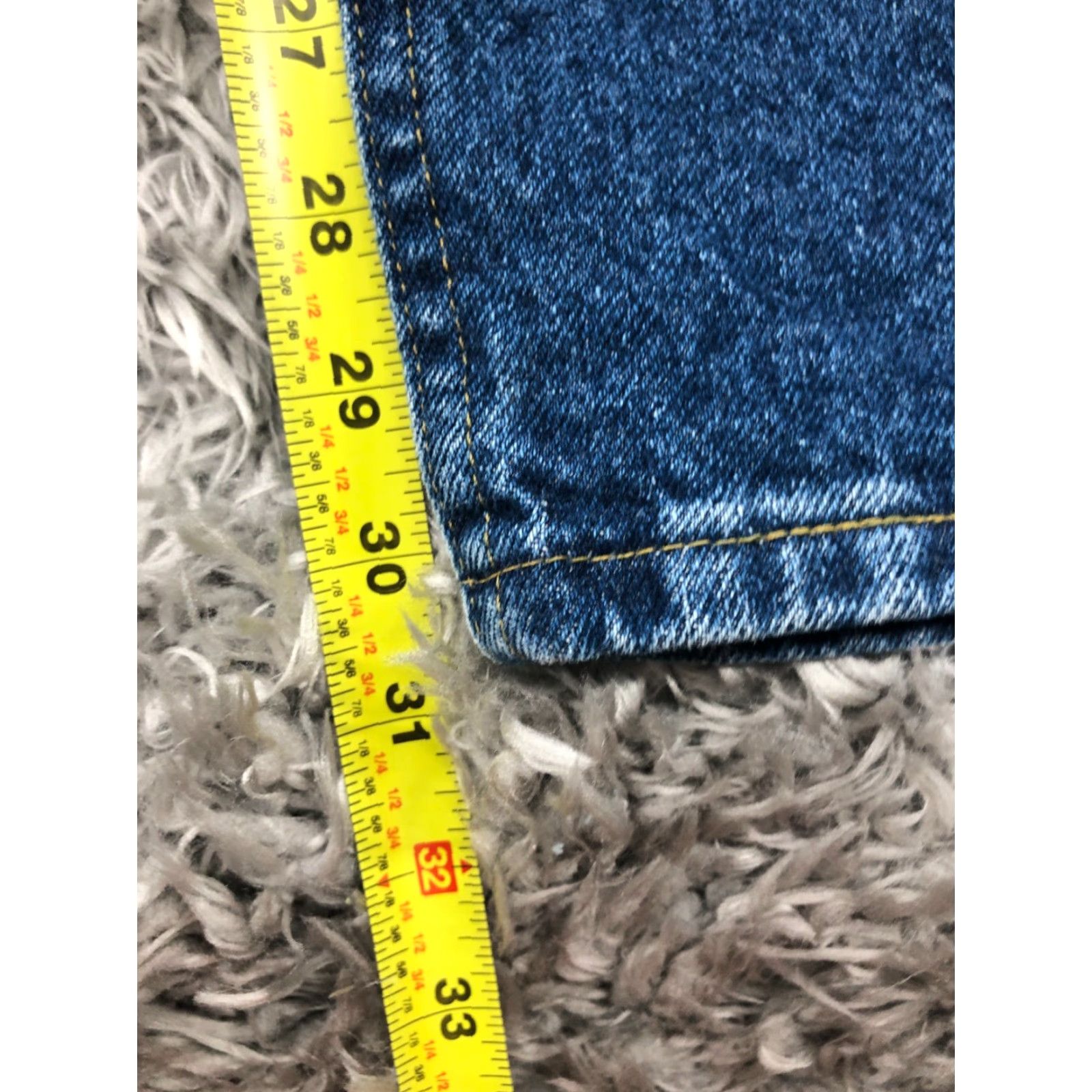 Lee Lee Riders Jeans Straight 40x32 Mens Medium Wash Blue Size US 40 / EU 56 - 3 Thumbnail