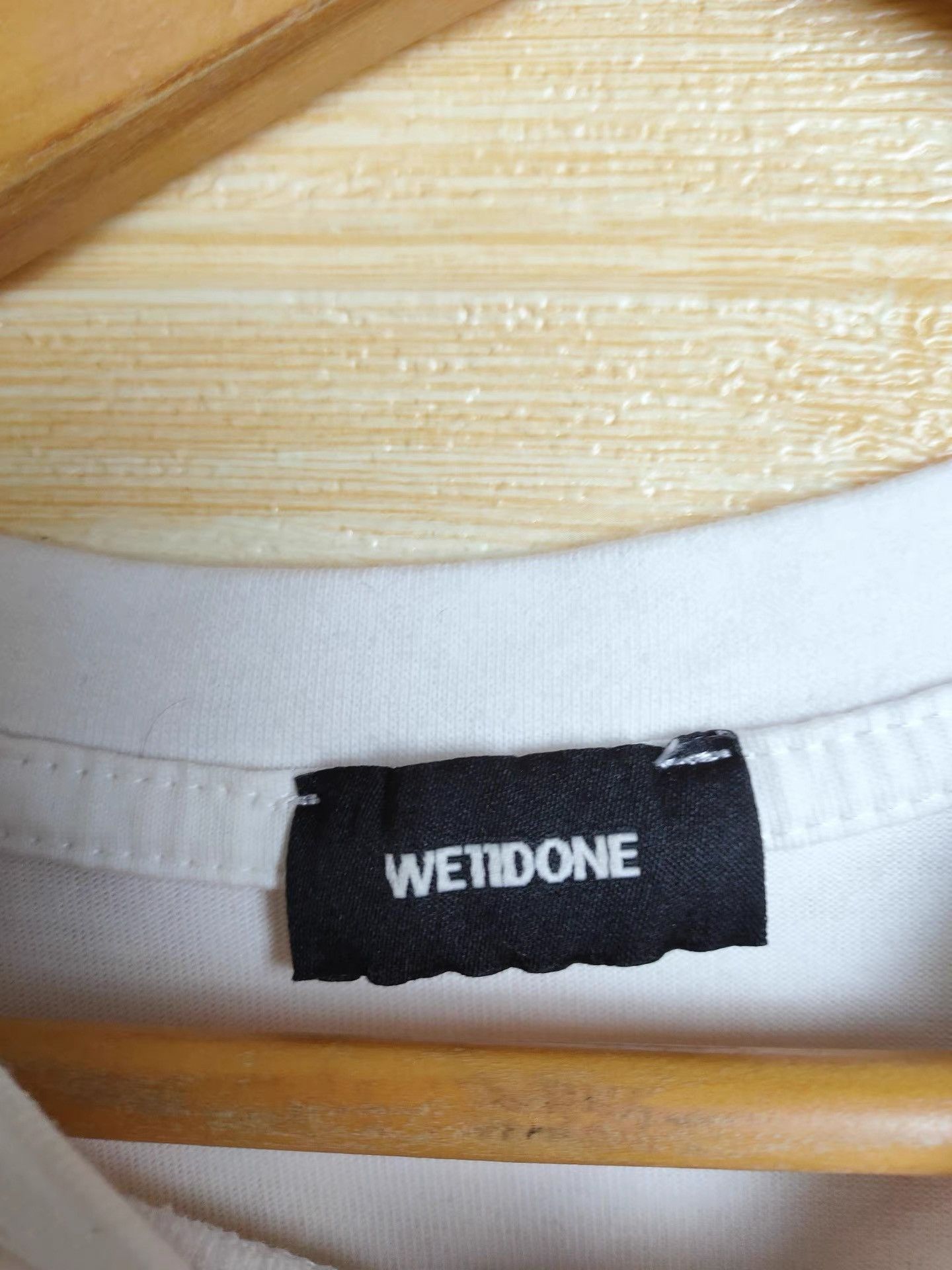 WE11DONE WEIIDONE White T-shirt K29 Size US L / EU 52-54 / 3 - 3 Thumbnail