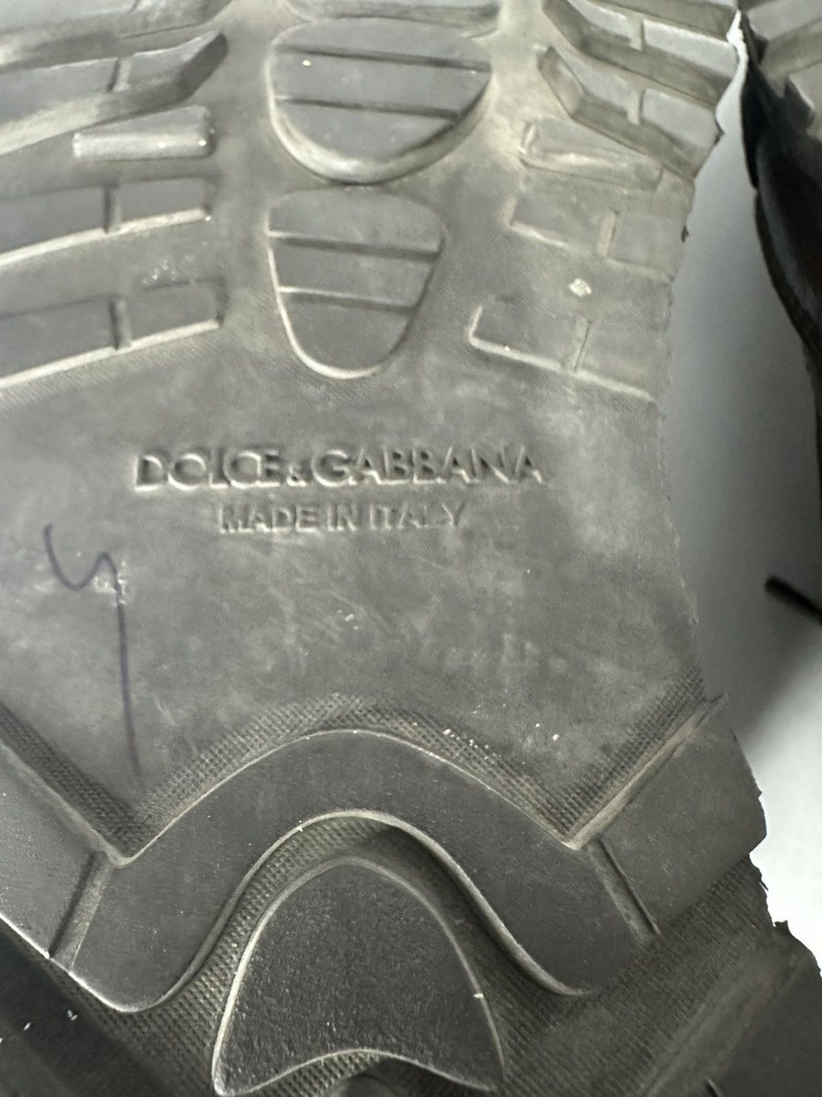 Dolce & Gabbana DOLCE & GABBANA Brown Deerskin Leather Hiking Boots. Size US 9.5 / EU 42-43 - 10 Thumbnail