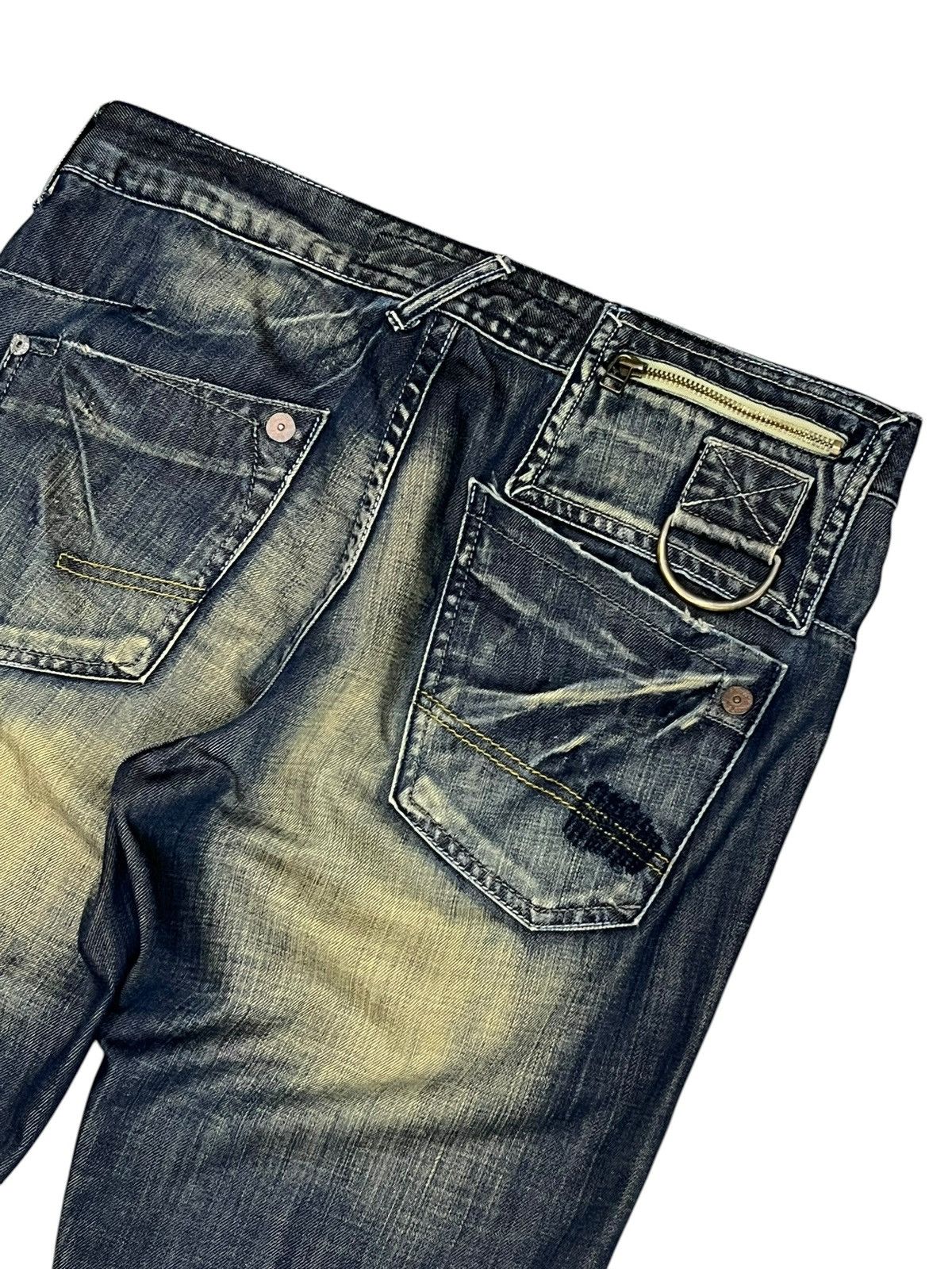 Draggin Jeans Drive Jeans Blake Exotic Vintage Denim Mudwash Clawmark Size US 34 / EU 50 - 7 Thumbnail