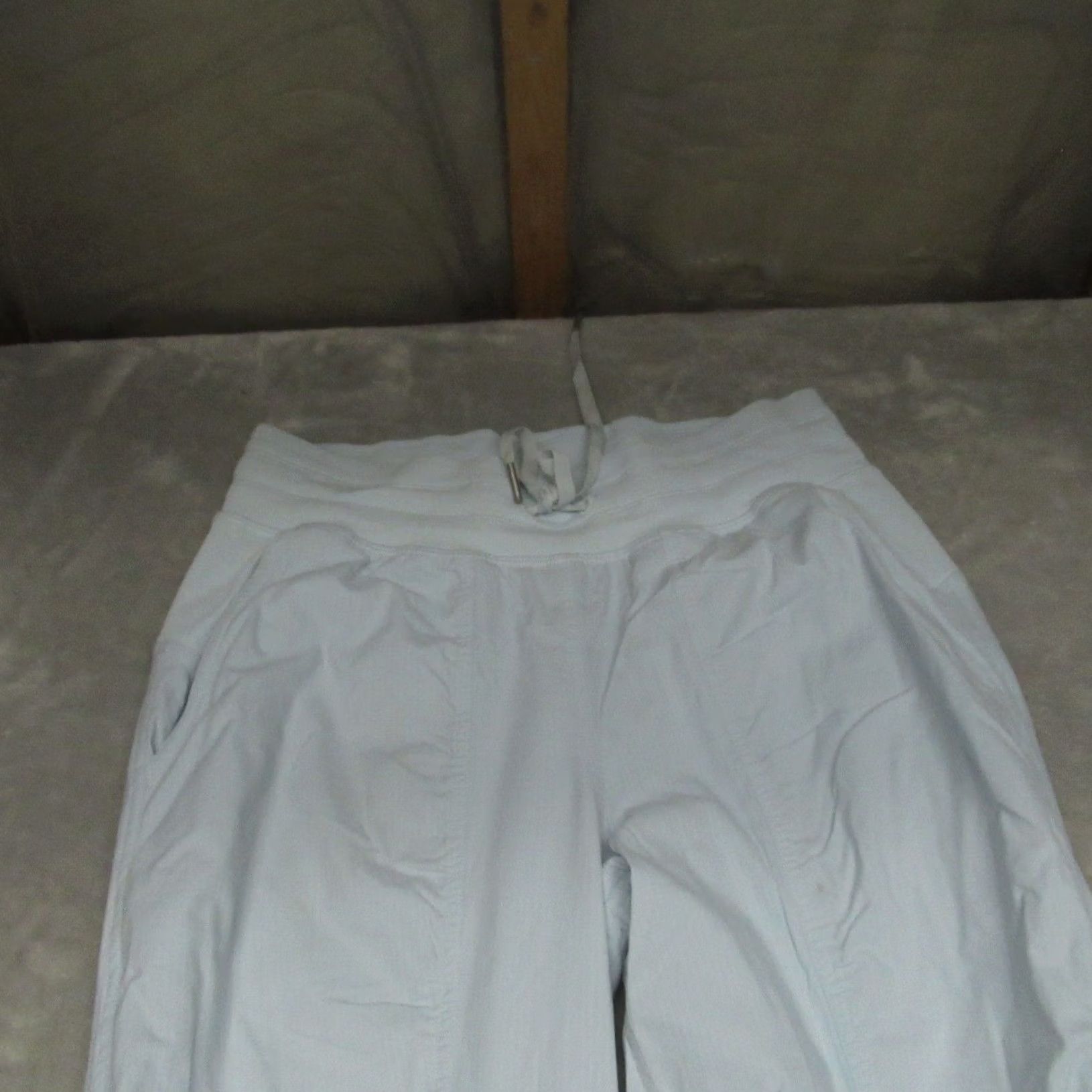 Lululemon Lululemon Pants Womens 6 Blue Drawstring Textured Jogger 26x28 Athletic Activewear Track Pants Women Size 28" / US 6 / IT 42 - 3 Thumbnail