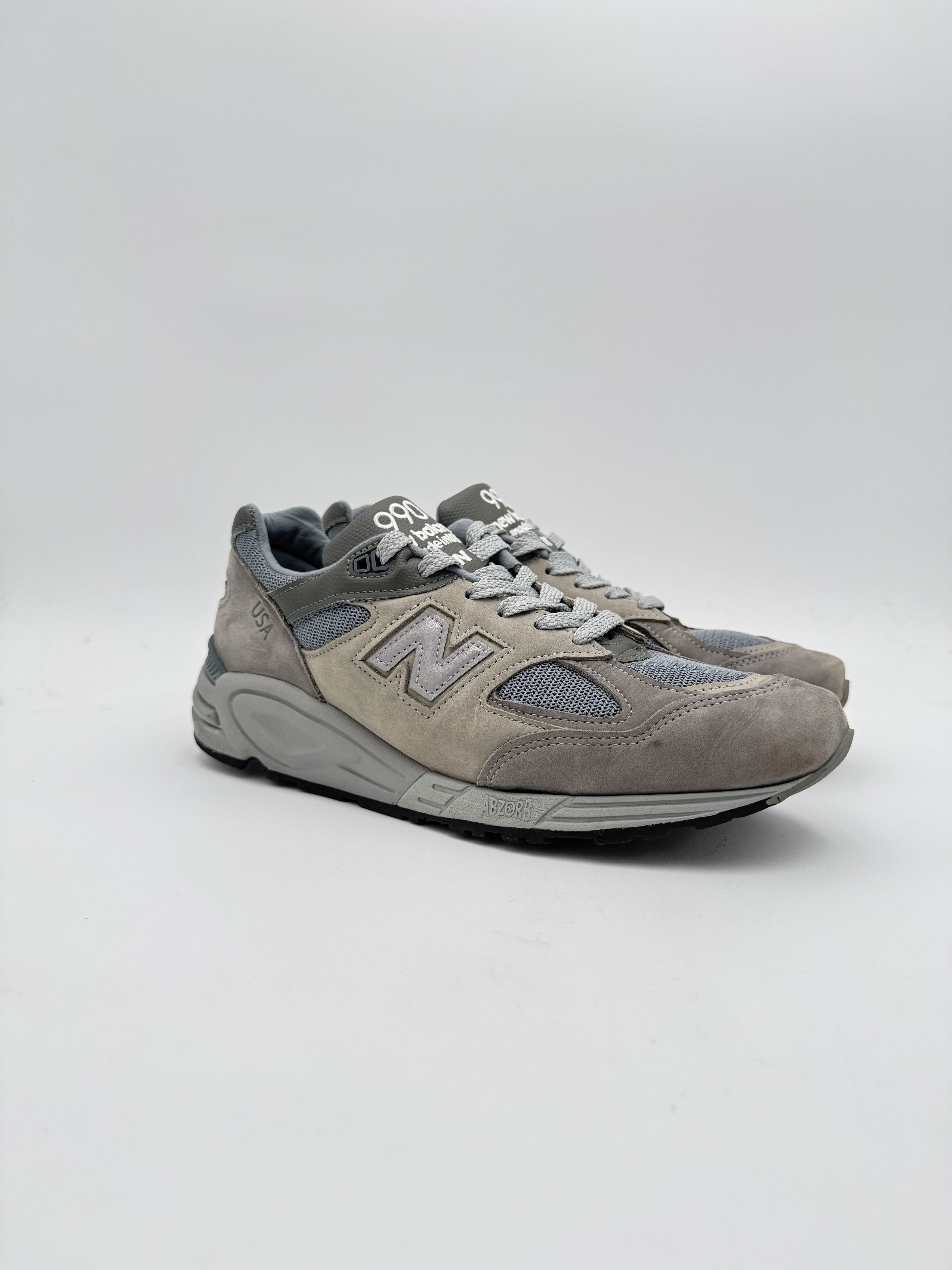 New Balance × Wtaps WTAPS New Balance 990v2 Gray Made in USA Size US 10 / EU 43 - 1 Thumbnail