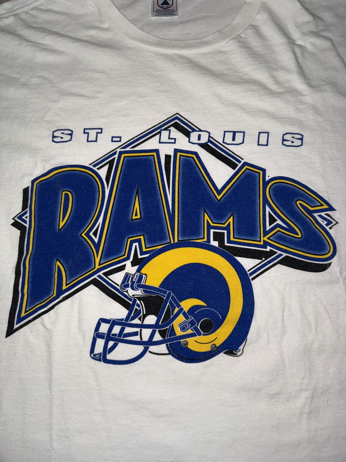 NFL Vintage St. Louis Rams Logo NFL T-Shirt Size US XL / EU 56 / 4 - 3 Thumbnail