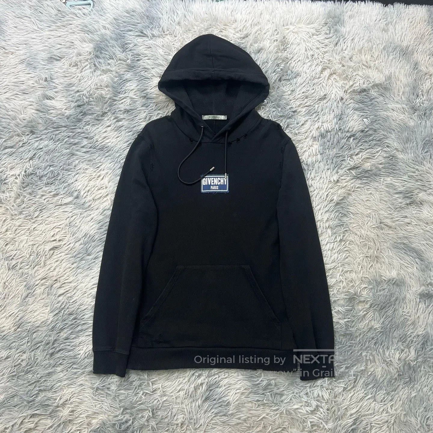 Givenchy Givenchy Distressed Hoodie. Size US S / EU 44-46 / 1 - 1 Thumbnail