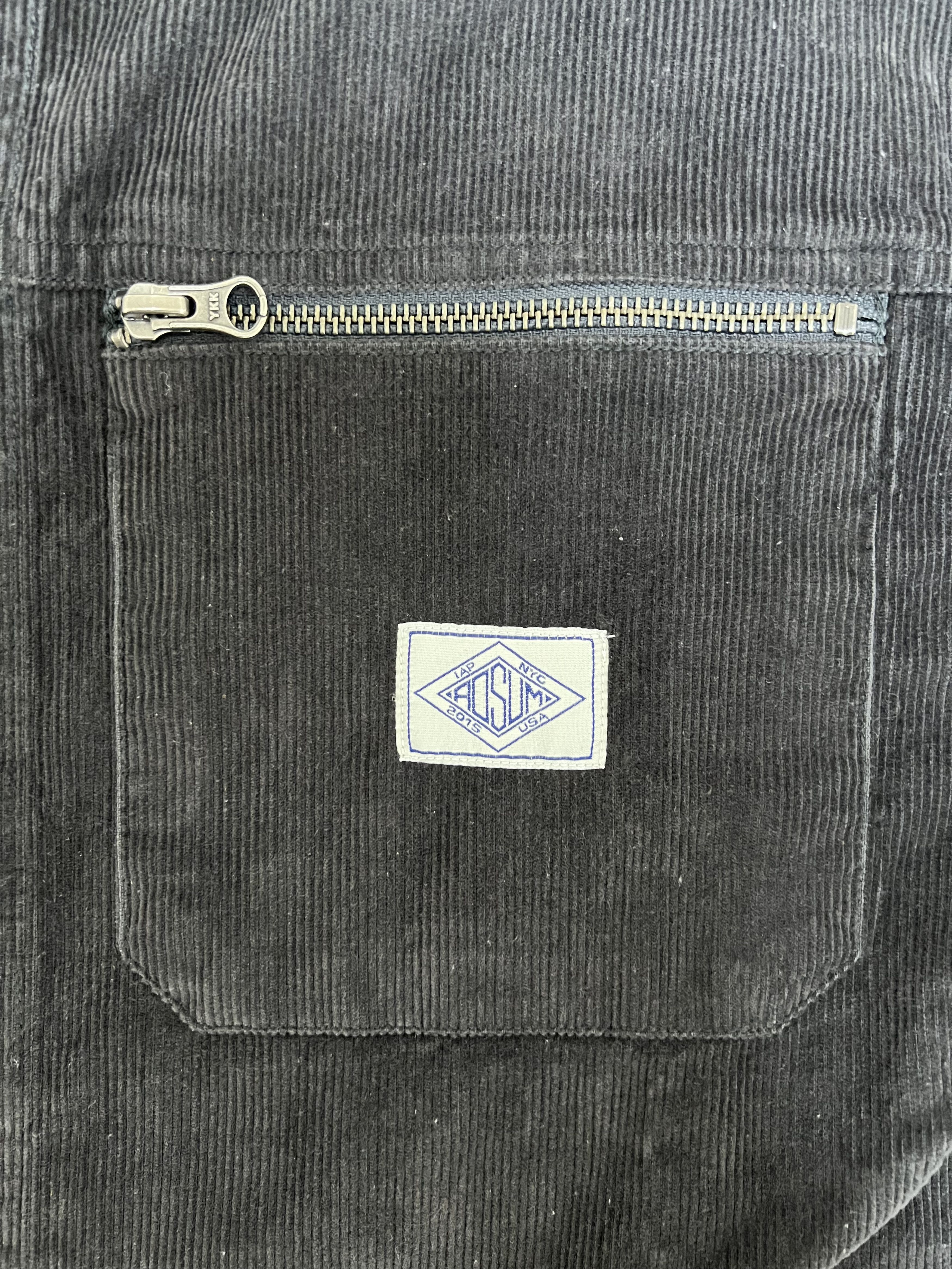 Adsum 💚 Adsum 14W Corduroy Workshirt Charcoal Medium NEW Size US M / EU 48-50 / 2 - 8 Thumbnail
