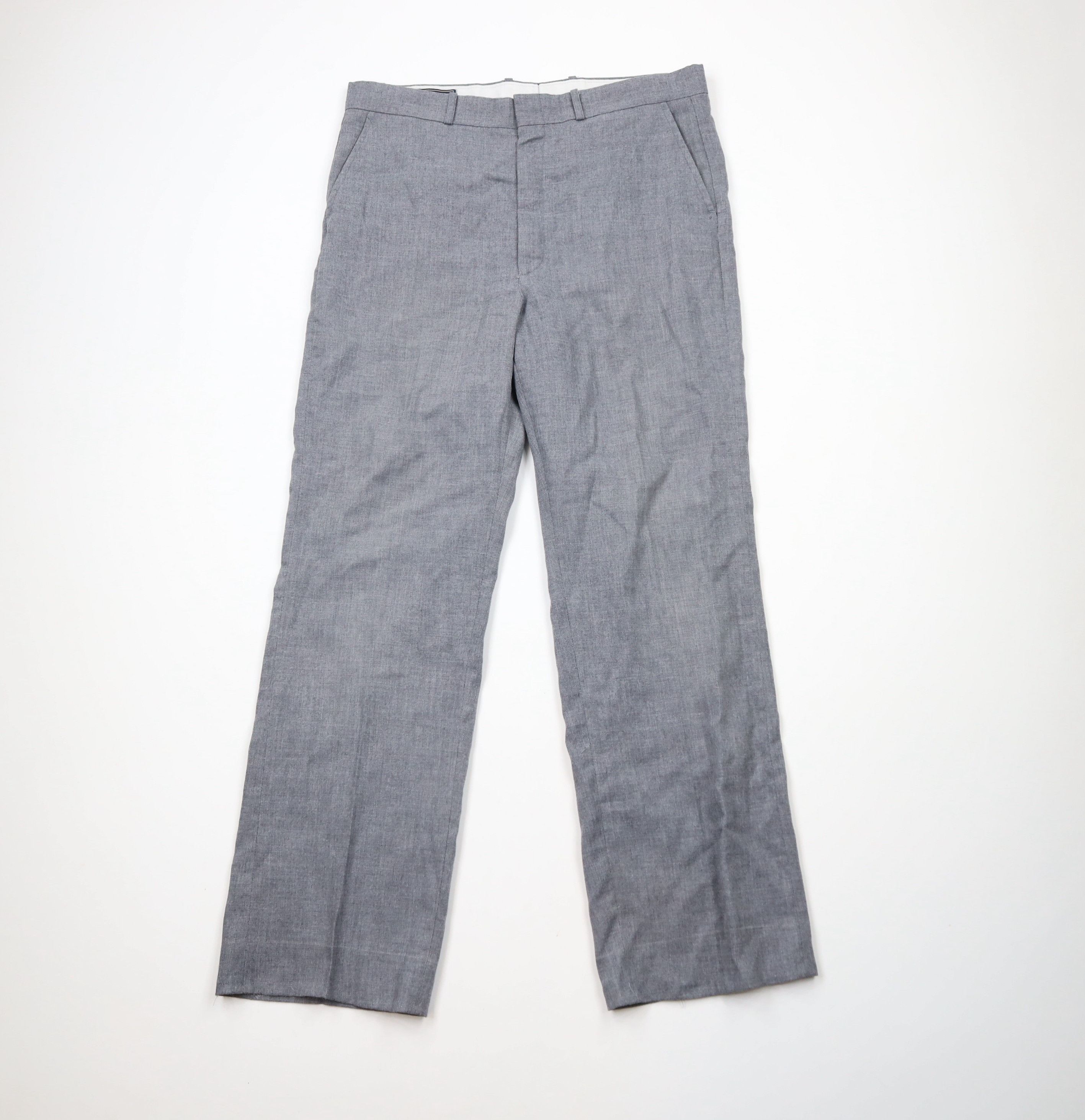 Vintage Vintage 70s Streetwear Wide Leg Bell Bottoms Pants Gray Size US 34 / EU 50 - 1 Thumbnail