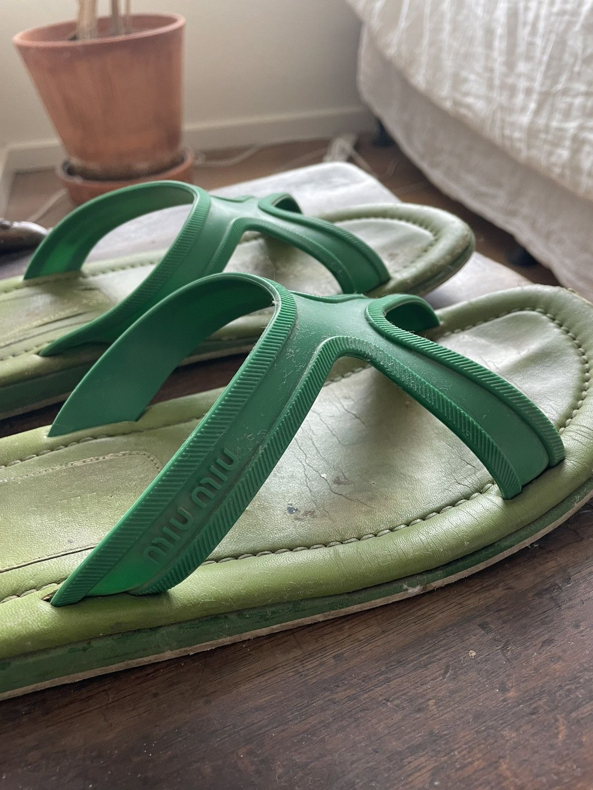 Miu Miu s/s 2003 Miu Miu sandals Size US 10 / EU 43 - 3 Thumbnail