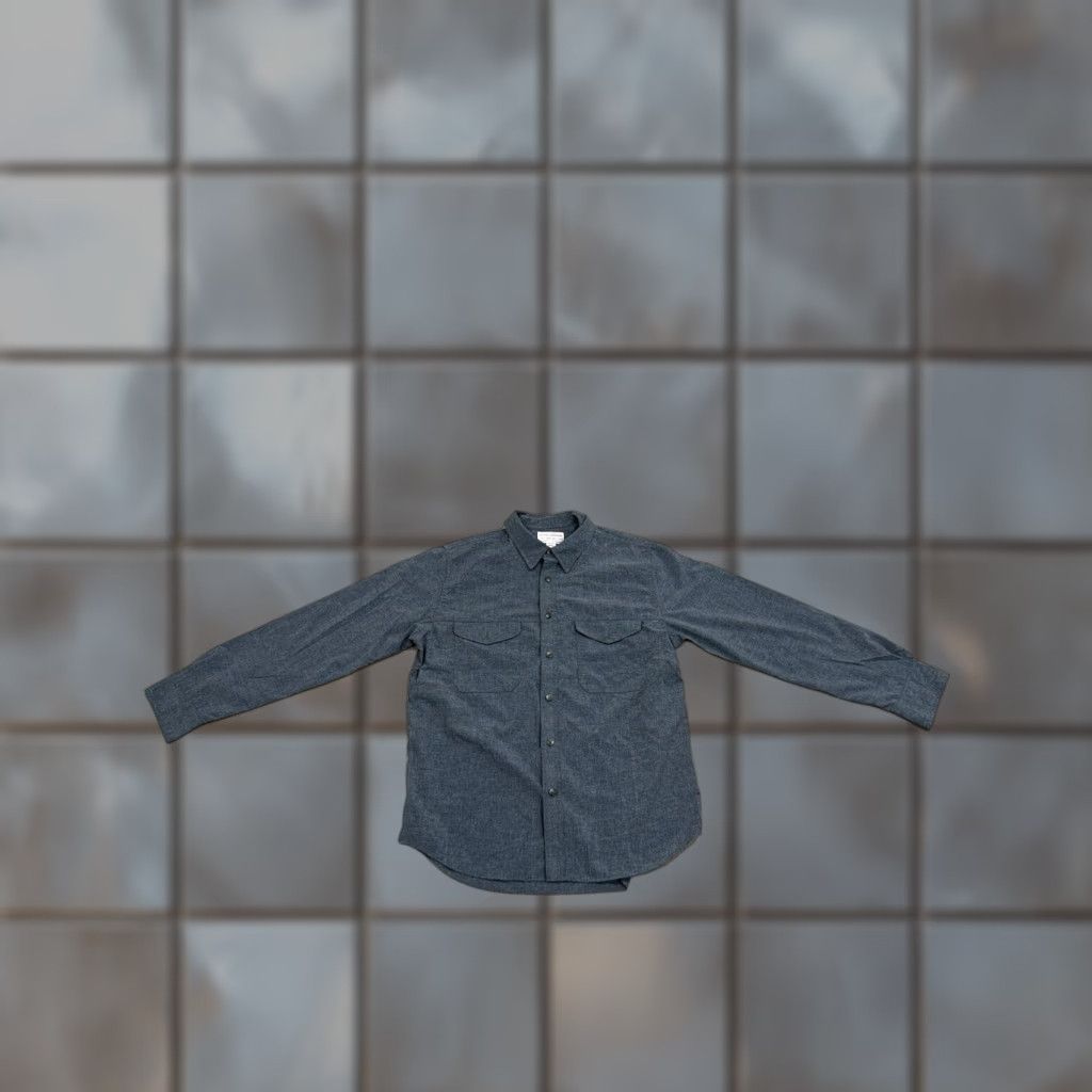 Filson Filson Shirt Men Button-Up Long Sleeve Blue Gray Large 10580 Button Down Nearby Colorful Size US L / EU 52-54 / 3 - 1 Thumbnail