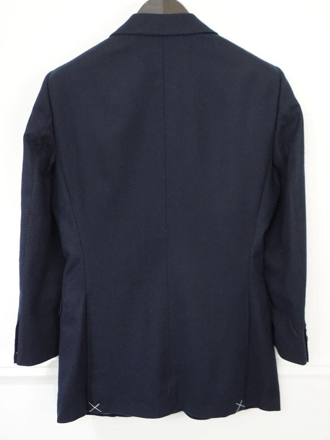 Suitsupply Men Suitsupply Blazer La Spalla Navy Wool Marling Evans US38 Size 38R - 2 Thumbnail