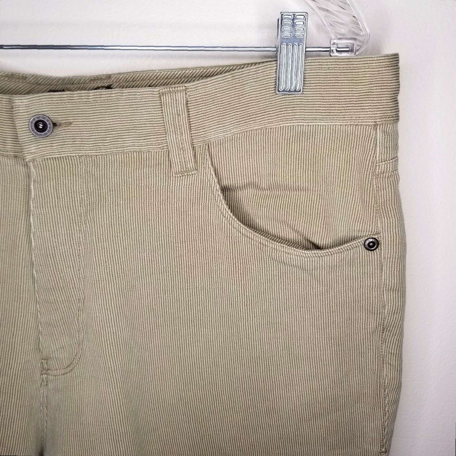 Tommy Bahama TOMMY BAHAMA Dress Pants Mens Beige Silk Cotton Blend Size 36x33 Size US 36 / EU 52 - 3 Thumbnail
