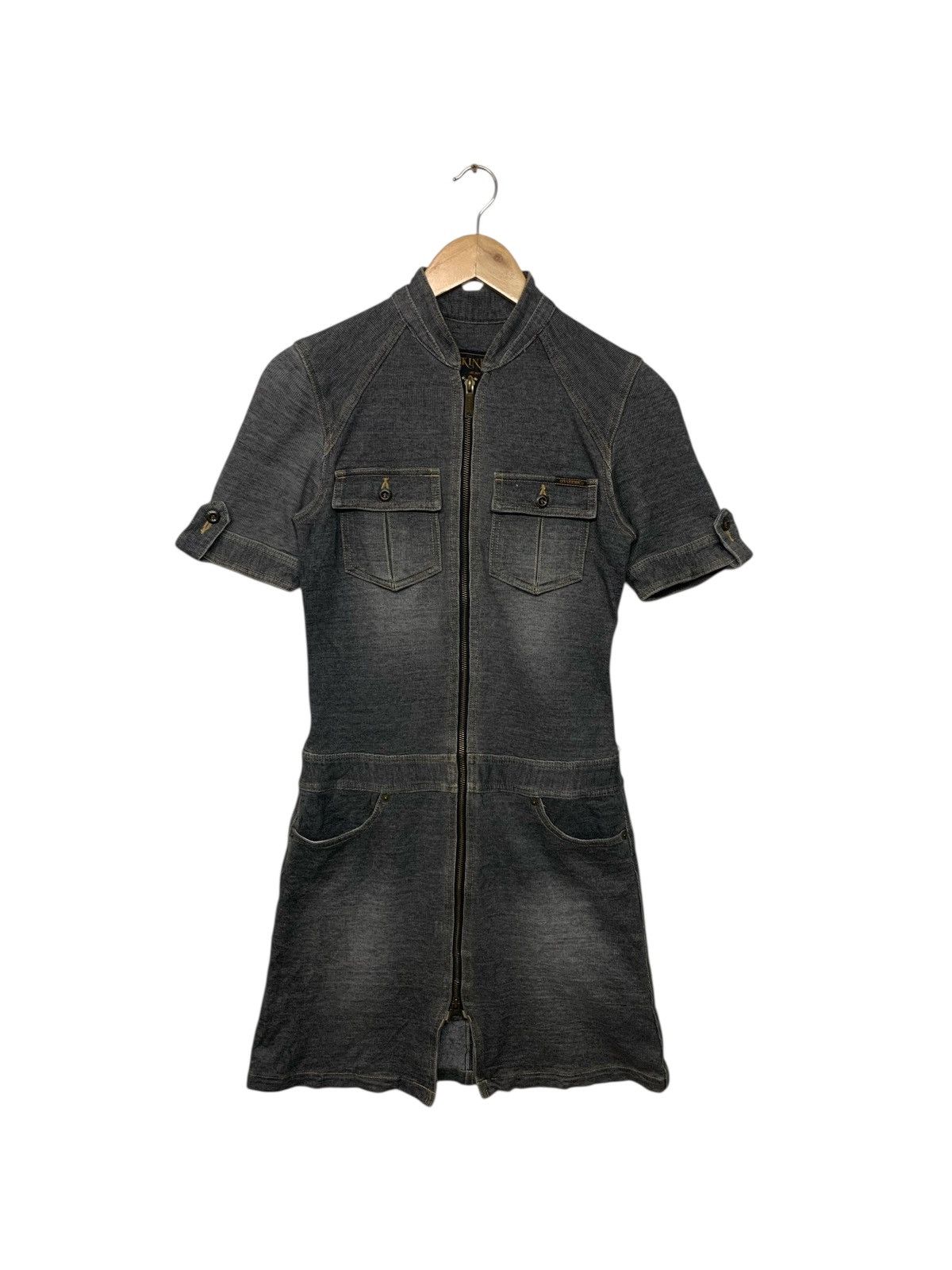Hysteric Glamour × Japanese Brand × Vintage Rare Vintage Kinky Hysteric Glamour Dresses Full Zipper Down Size M / US 6-8 / IT 42-44 - 1 Thumbnail