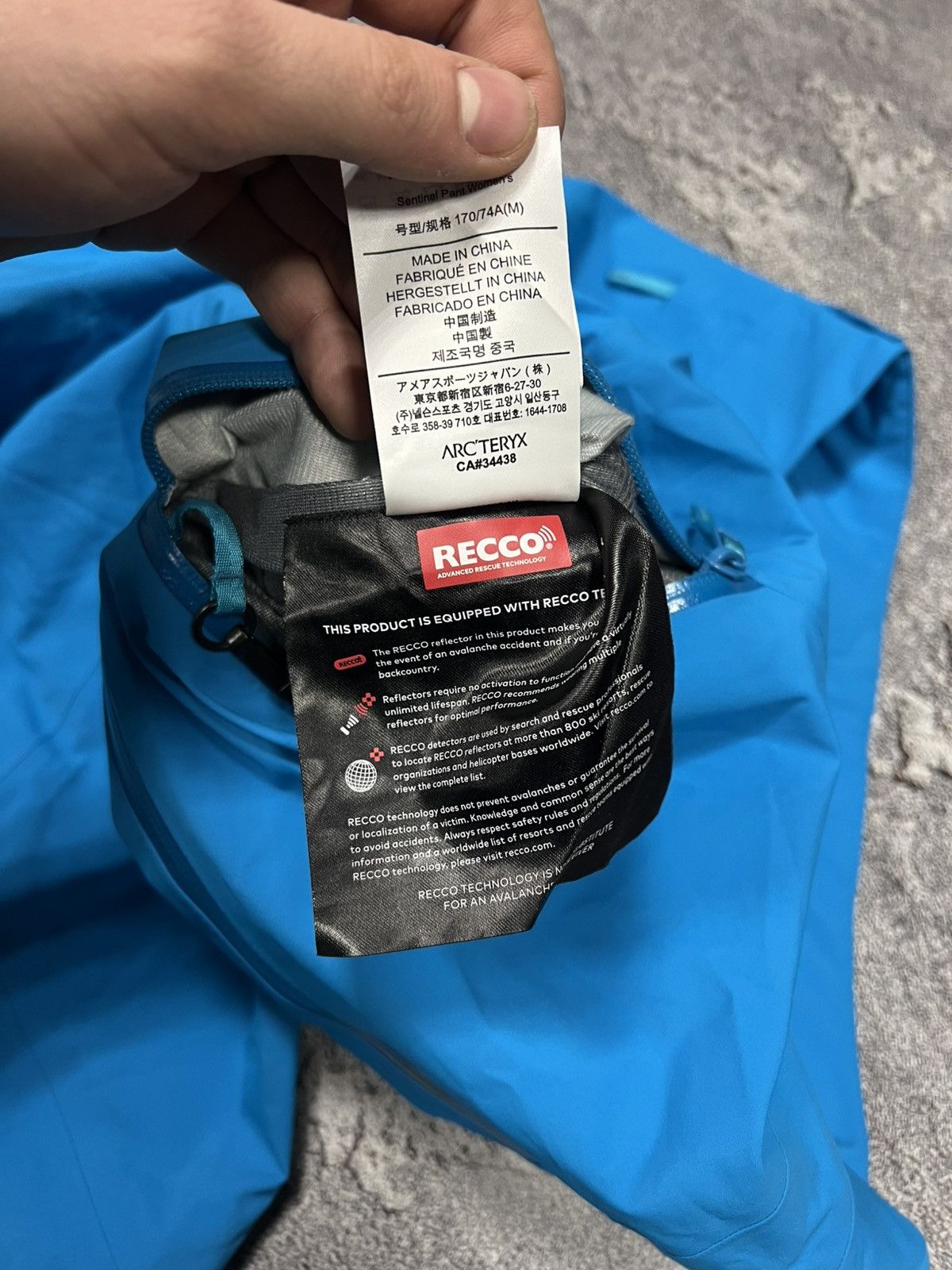 Arc'teryx × Goretex Arc'Teryx Sabre Ski Pants Womens Gore-Tex Size 29" - 12 Thumbnail