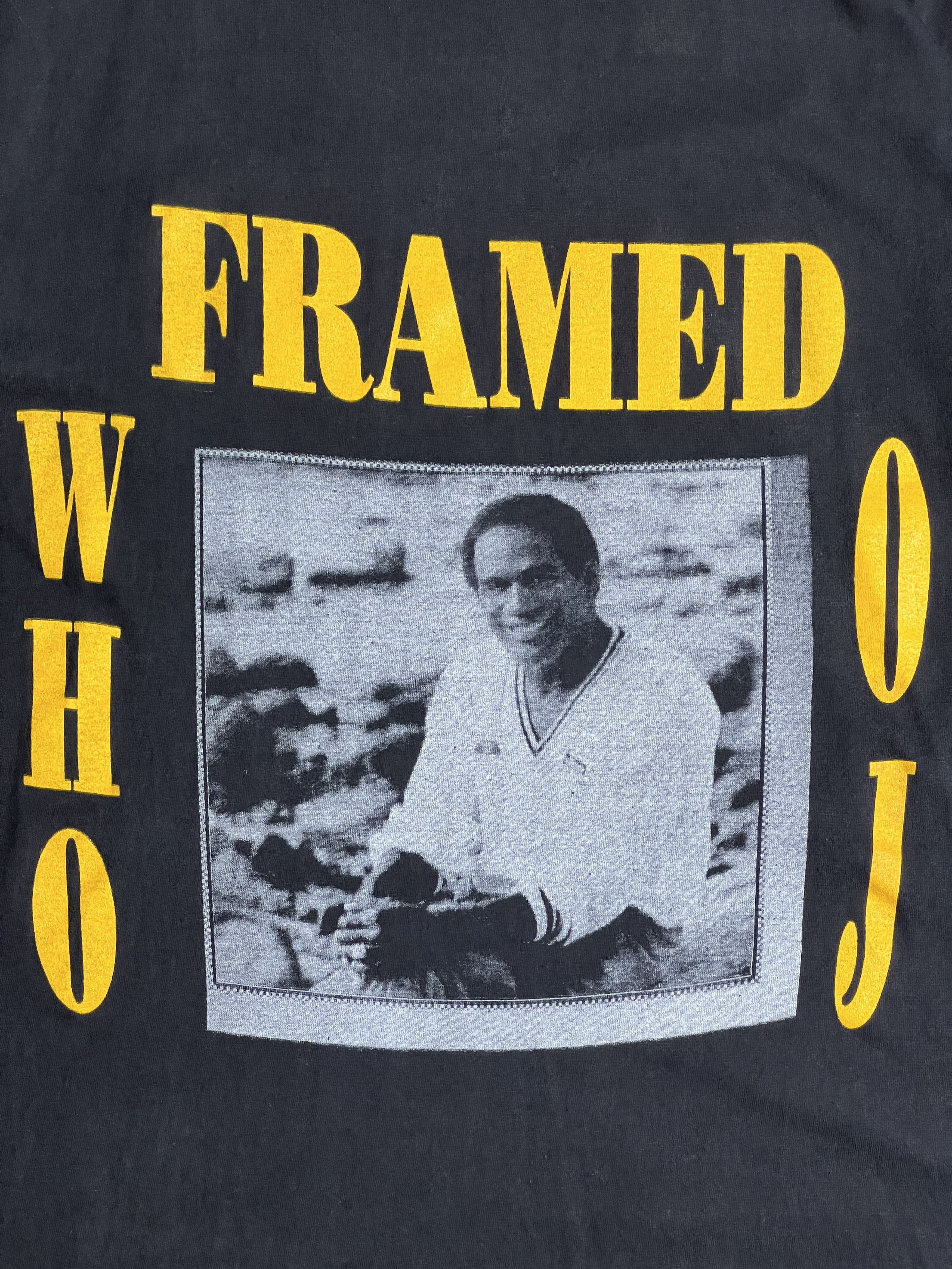 Rap Tees Vtg 90s Free OJ Simpson Don't Squeeze the Juice 32 GTME343 Size US XXL / EU 58 / 5 - 2 Thumbnail
