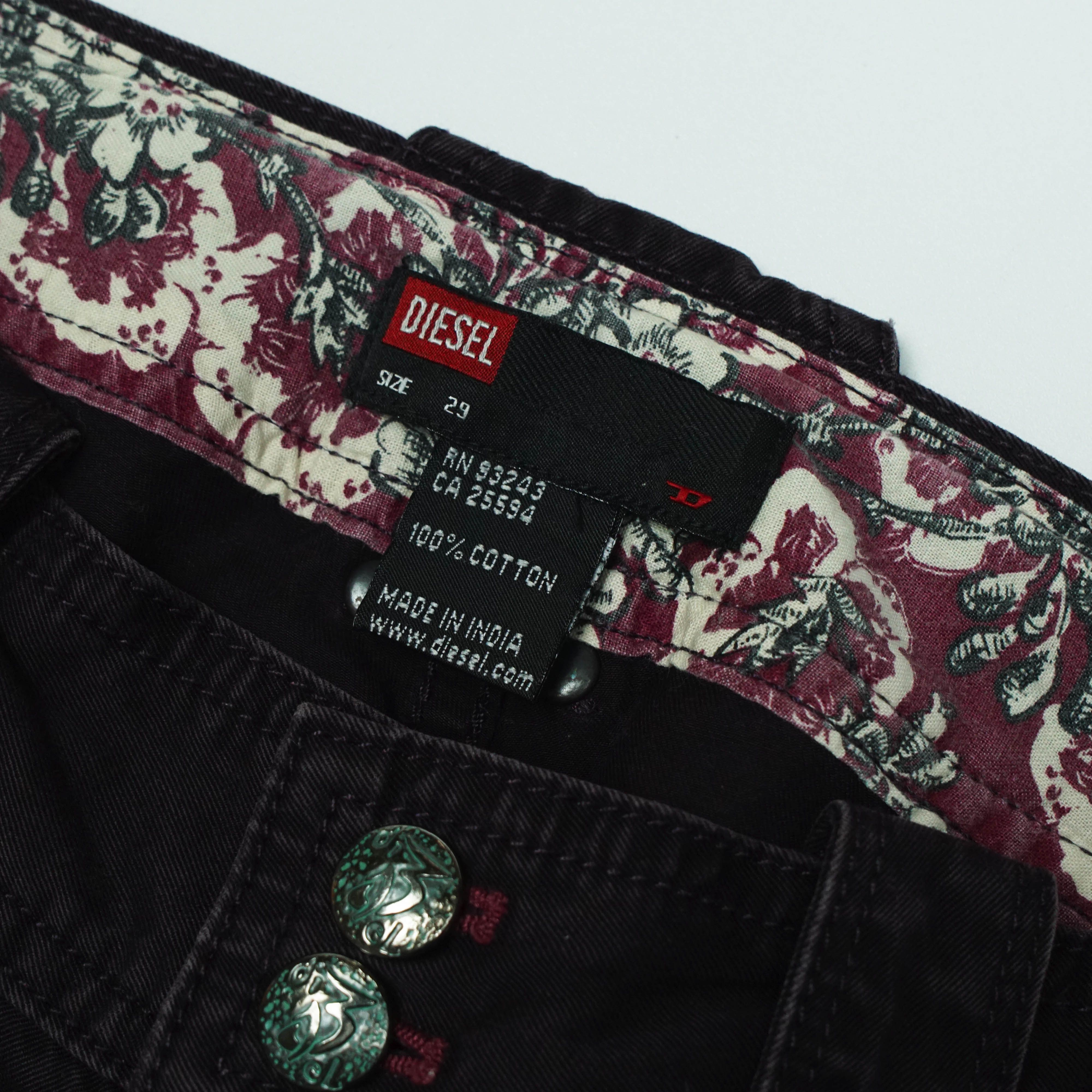 Diesel *NoTariff Diesel Multipocket Flare Pants Size 29" - 5 Thumbnail