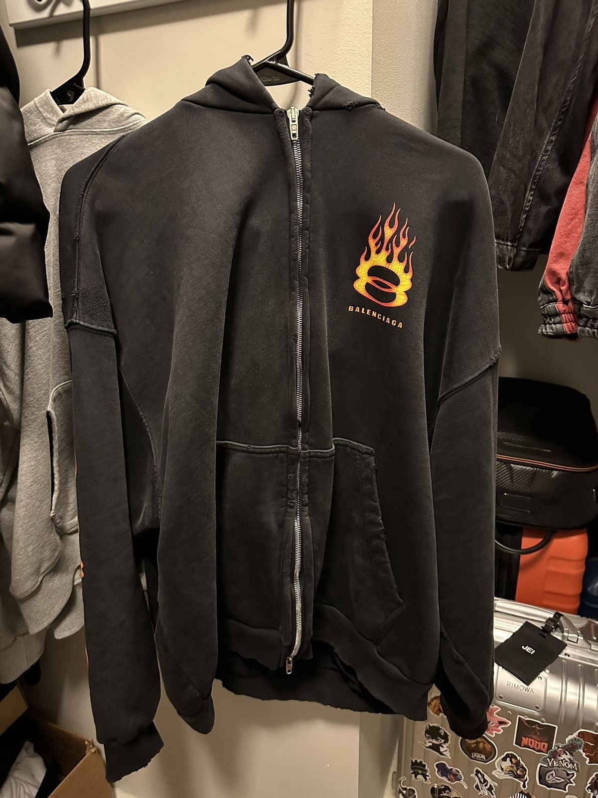 Balenciaga Unity Zip Up | Grailed