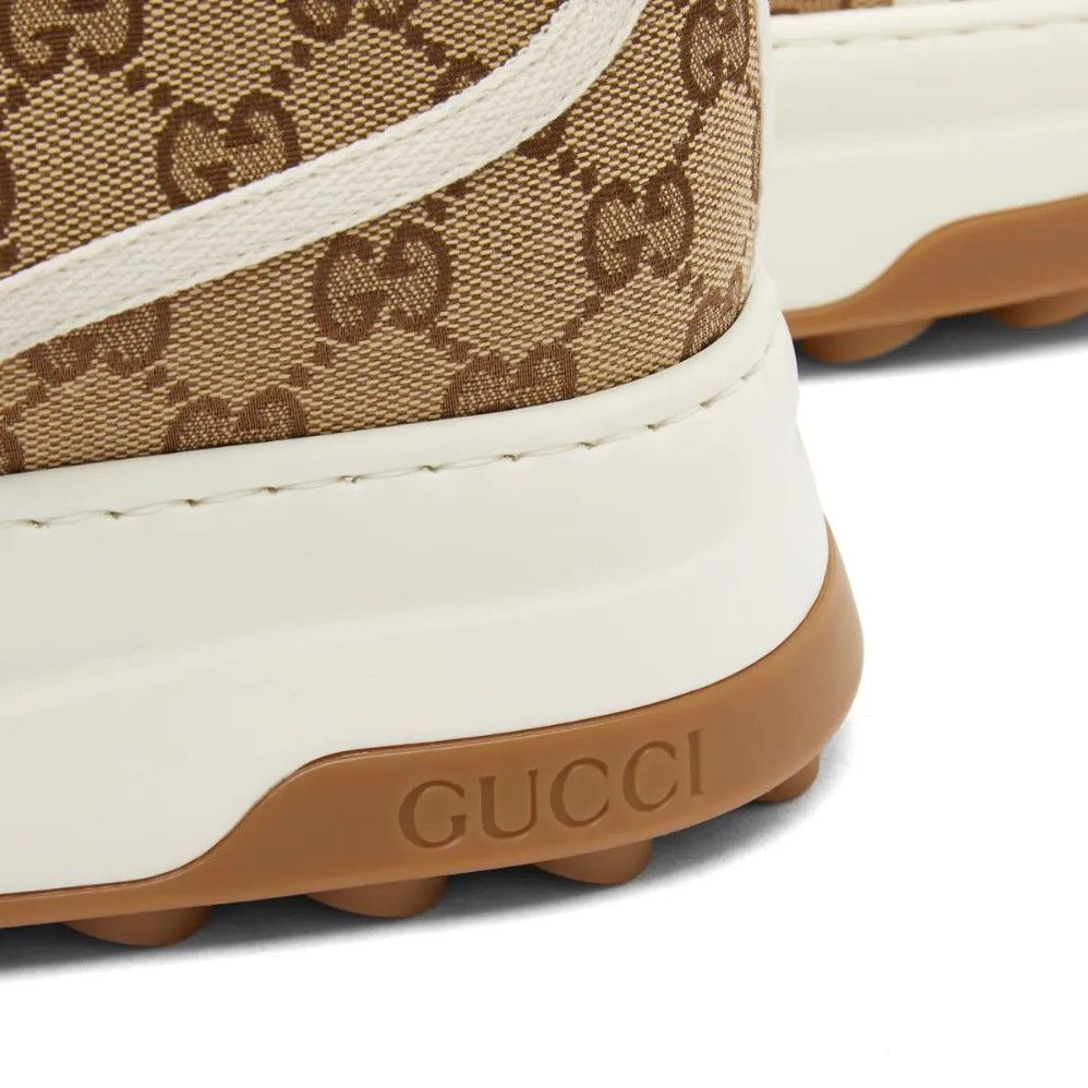 Gucci Gucci 1977 Tennis High Top Sneakers White Size 40.5 NIB Size US 10.5 / IT 40.5 - 4 Thumbnail