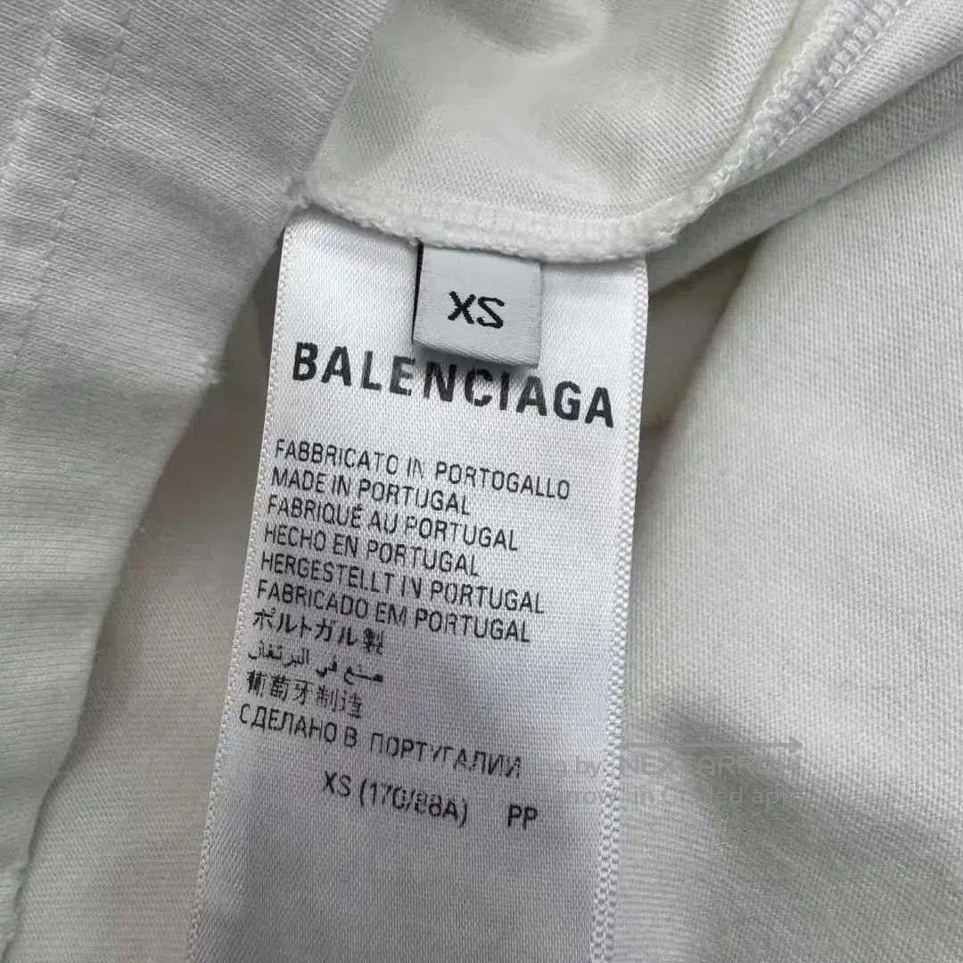 Balenciaga Balenciaga Logo Short Sleeve T. Size XS / US 0-2 / IT 36-38 - 4 Thumbnail