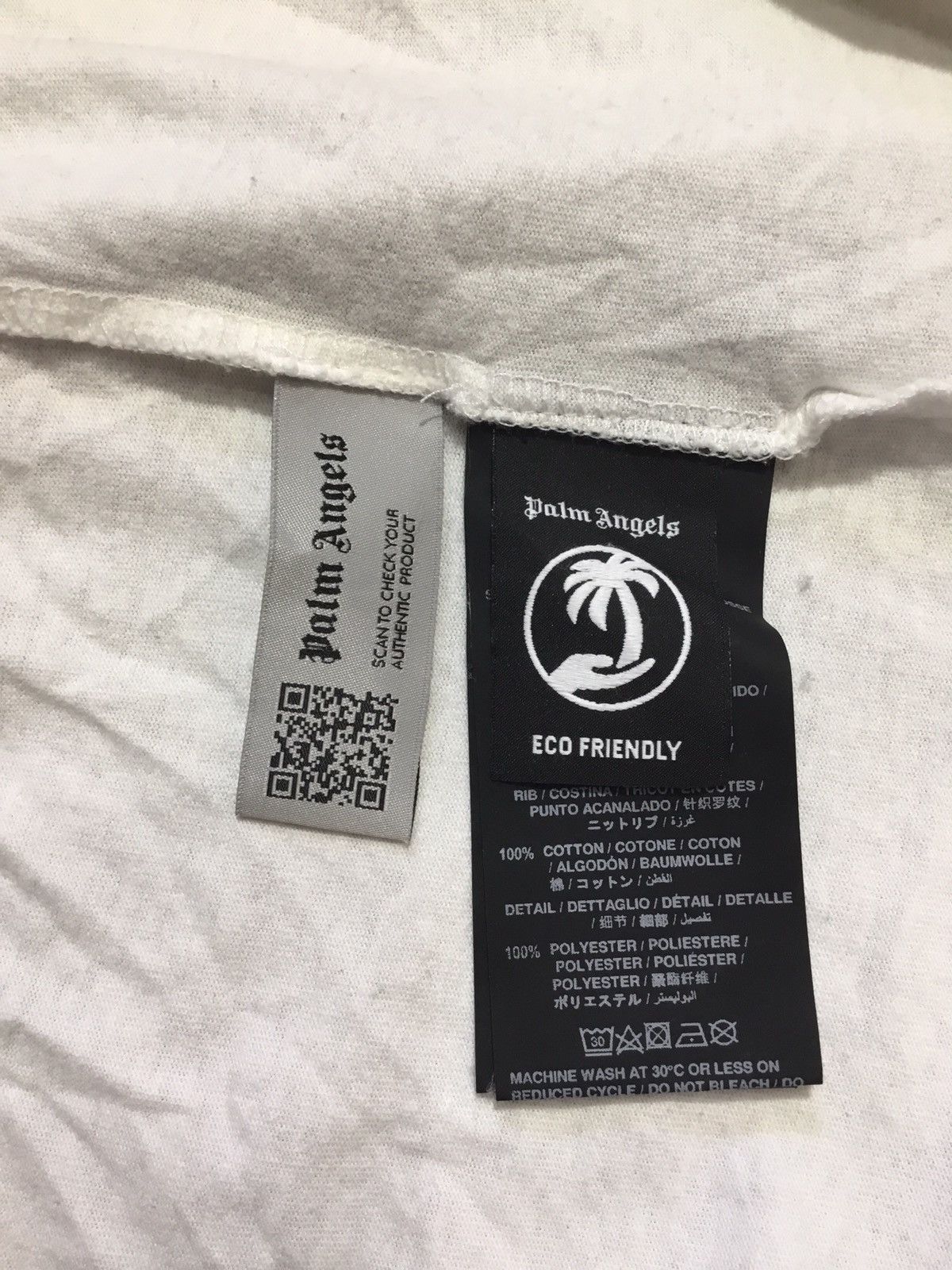 Palm Angels Palm Angels Men's Upside Down Palm Graphic T-Shirt Size M Size US M / EU 48-50 / 2 - 8 Thumbnail