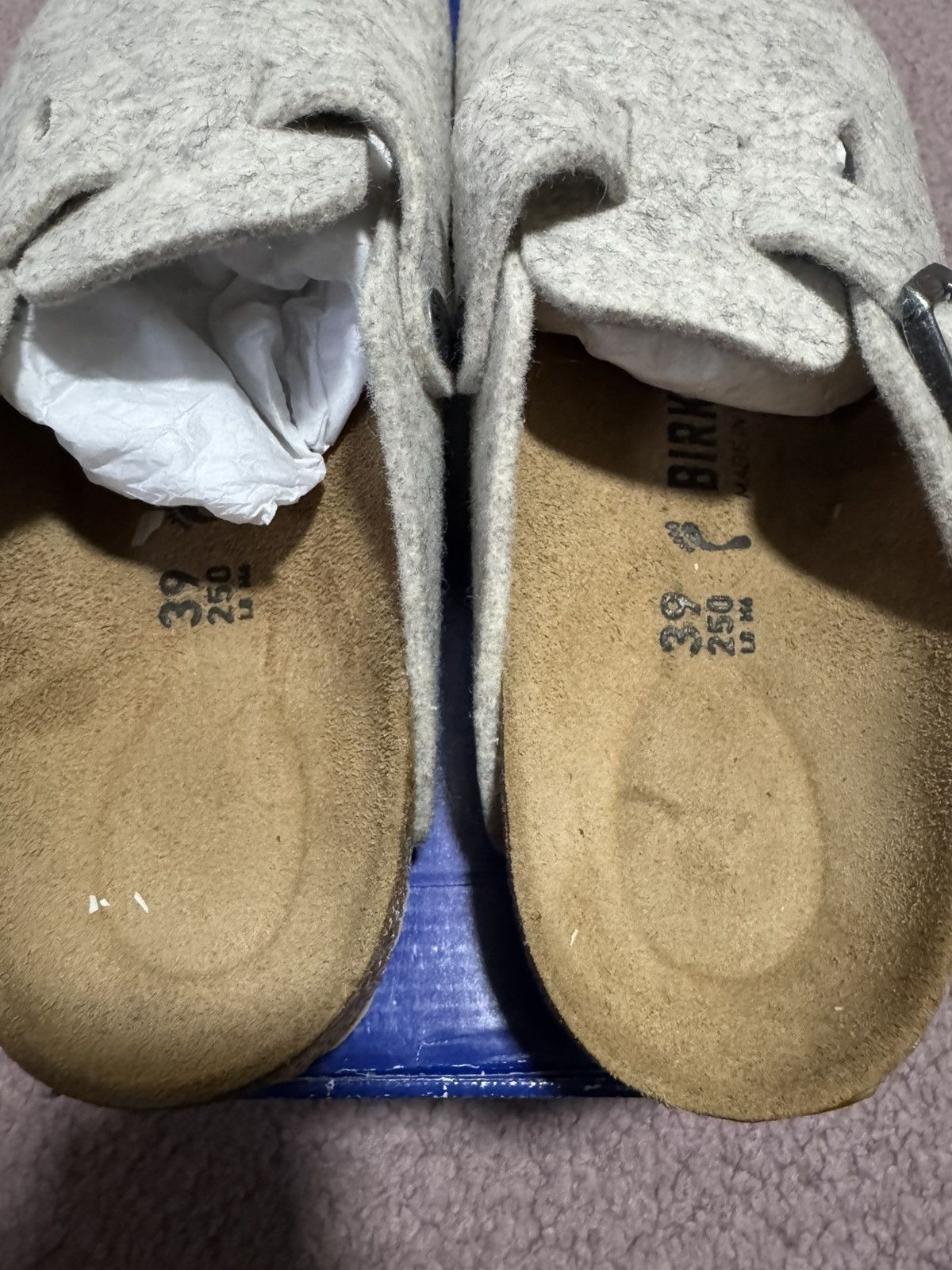 Birkenstock Birkenstock Boston BS Eggshell Size 6 Size US 6 / EU 39 - 3 Thumbnail