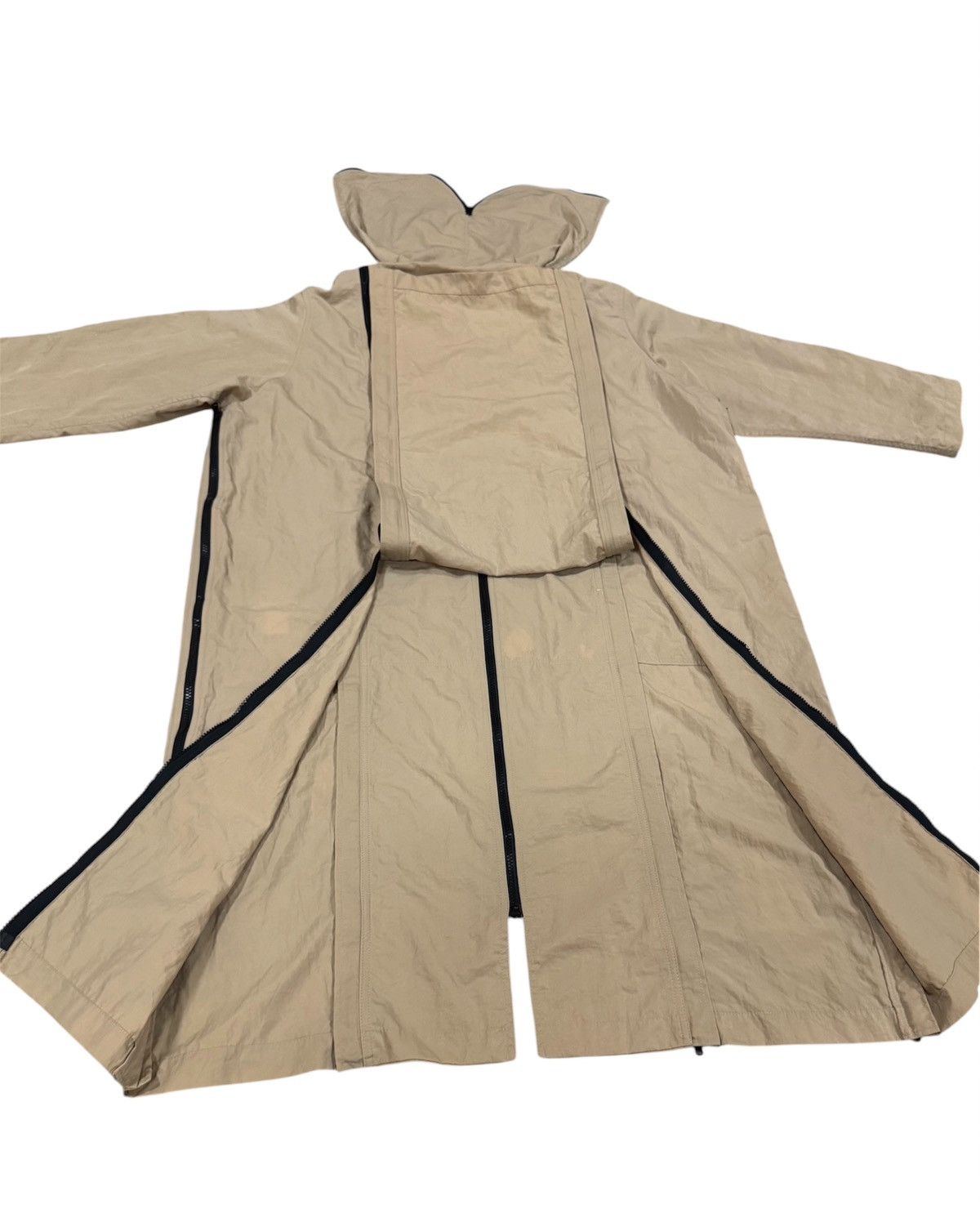 Yohji Yamamoto Yohji Yamamoto Bondage Zipper Long Jacket Size US L / EU 52-54 / 3 - 12 Thumbnail