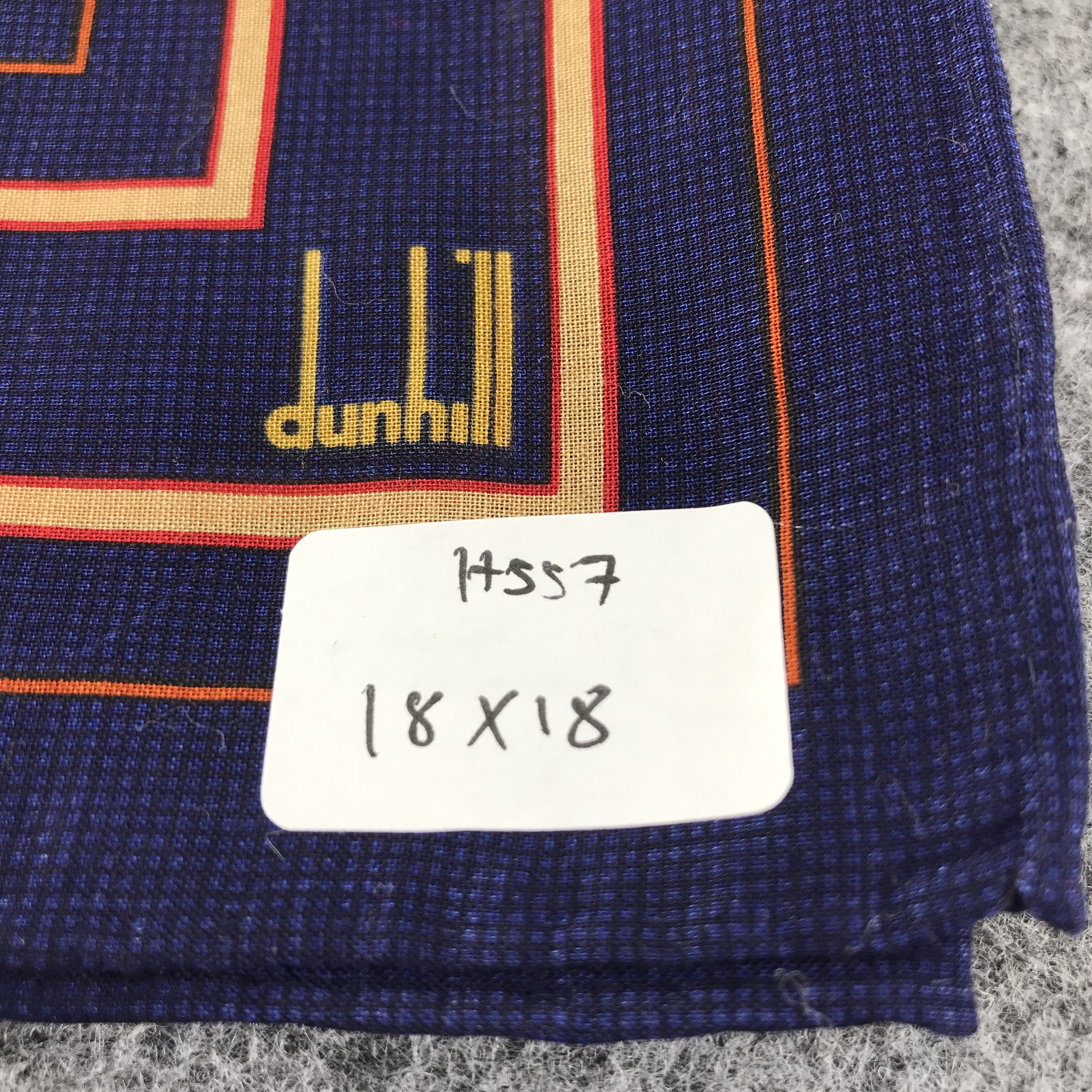 Alfred Dunhill Dunhill Handkerchief Neckerchief Bandana H557 Size ONE SIZE - 7 Thumbnail