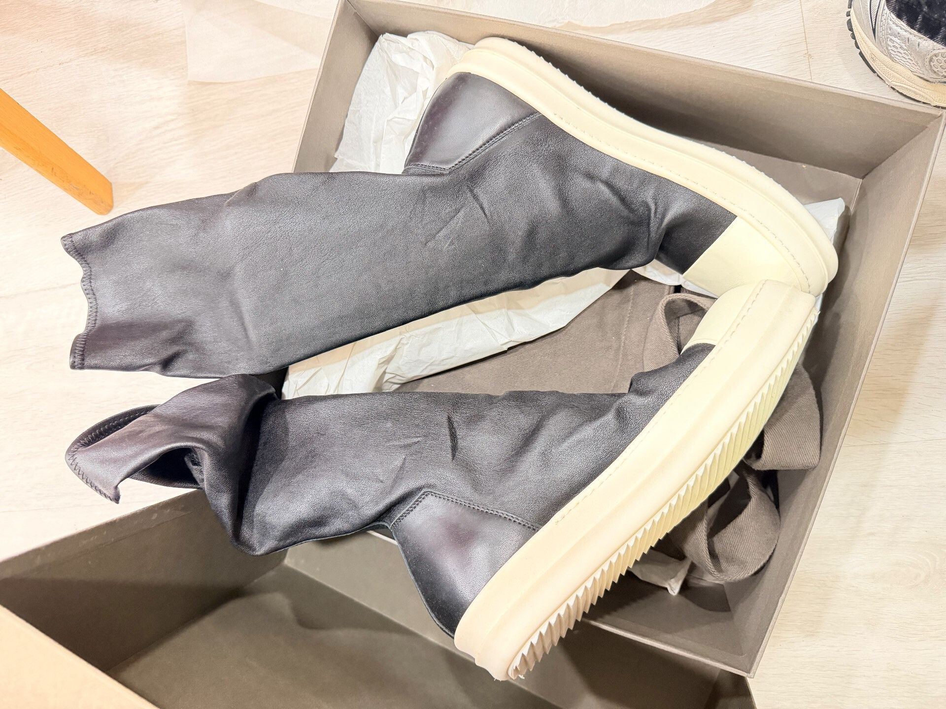 Rick Owens Rick Owens Mid-Calf Boots Size 42.5 Size US 9 / EU 42 - 1 Thumbnail