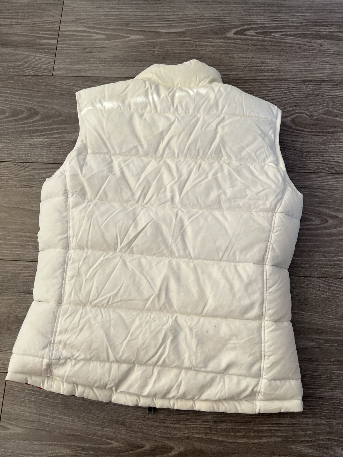 Nike × Vintage ‼️Vintage Knit Swoosh Logo Puffer Reversible Vest‼️ Size S / US 4 / IT 40 - 23 Thumbnail