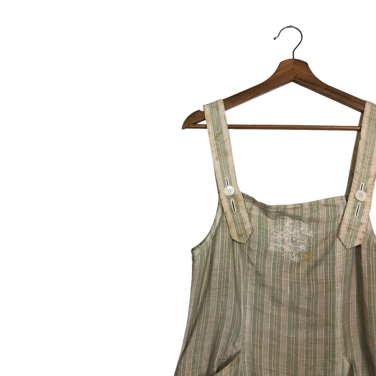 Christian Dior Monsieur 📌Christian Dior Sports Dress Striped Design Size L / US 10 / IT 46 - 8 Thumbnail