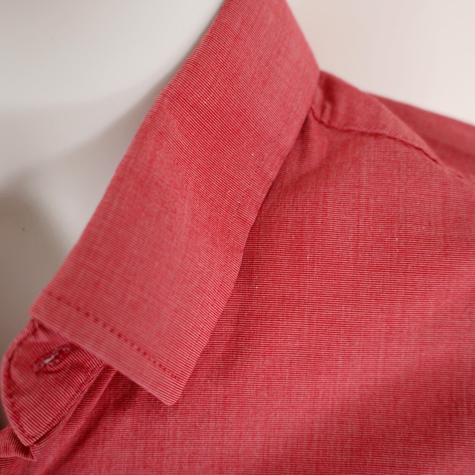 Express Express 1MX Pink Large 16 - 16.5 Exra Slim Micro Side Stripe Size US L / EU 52-54 / 3 - 2 Thumbnail