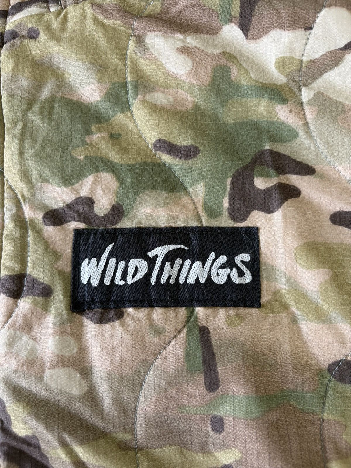 Wild Things Wild Things Quilted Camouflage Reversible Hoodie Jacket Size US S / EU 44-46 / 1 - 12 Thumbnail