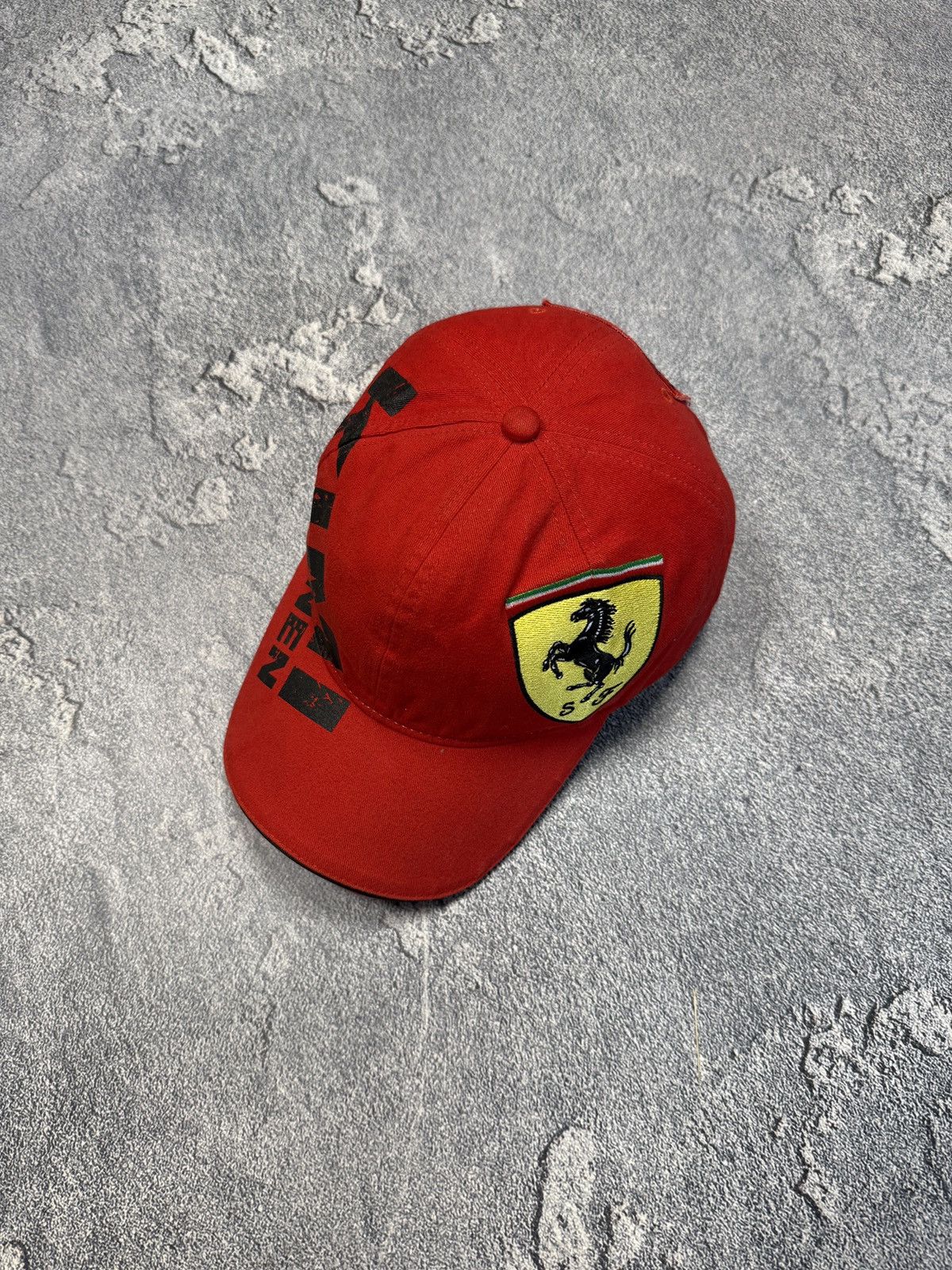 Ferrari Vintage F1 World Champion Michael Schumacher Ferrari Cap Size ONE SIZE - 1 Thumbnail