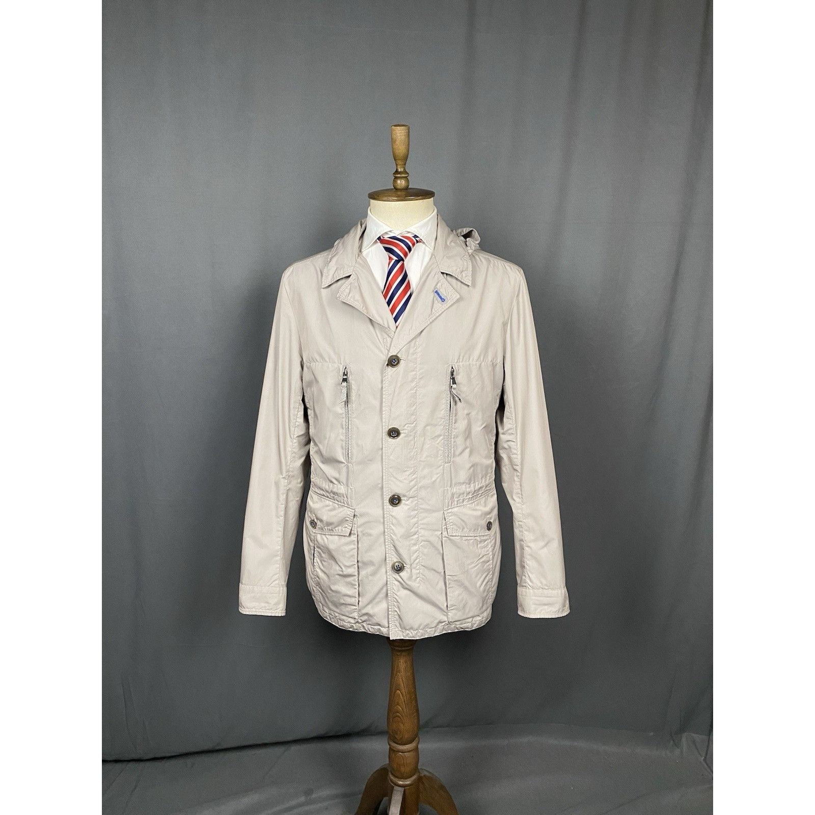 Gimo's MINT! Gimo's Men's Beige Multipocket Utility Field Military Size US XL / EU 56 / 4 - 3 Thumbnail
