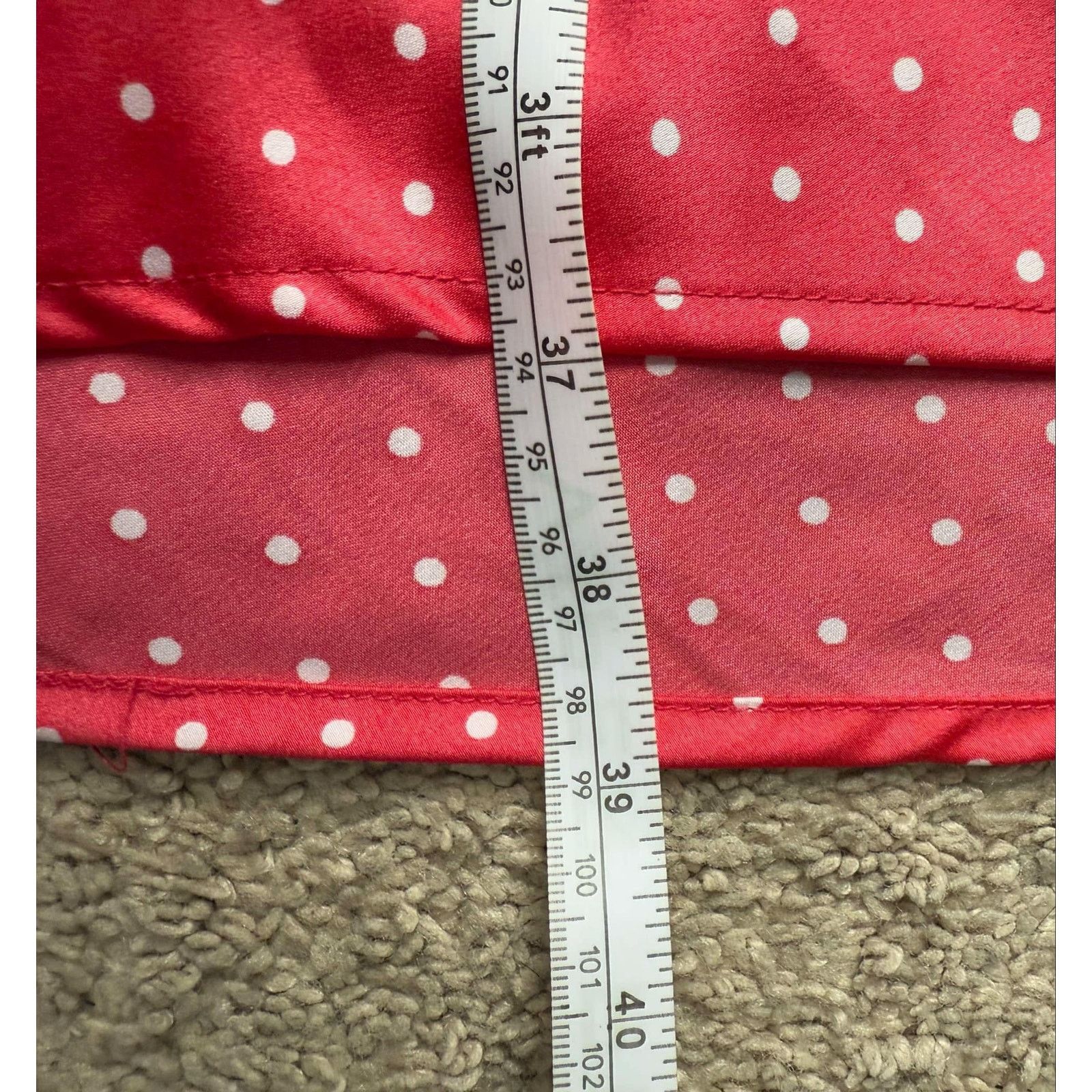 Other Japna Polka Dot Sleeveless V-Neck Midi Slip Dress Red M Size M / US 6-8 / IT 42-44 - 8 Thumbnail